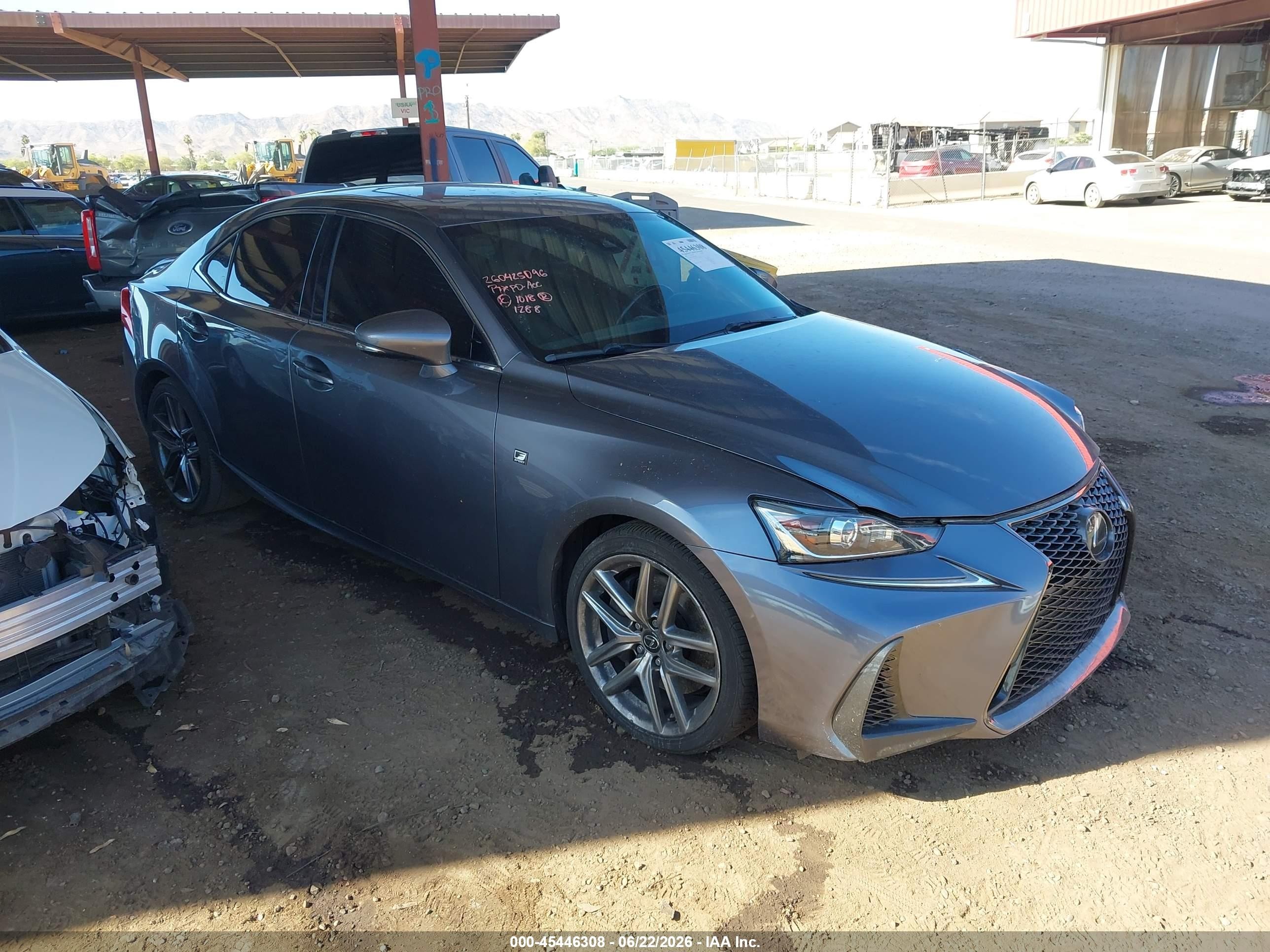 2017 Lexus IS 200t, VIN JTHBA1D24H5061288 — Side