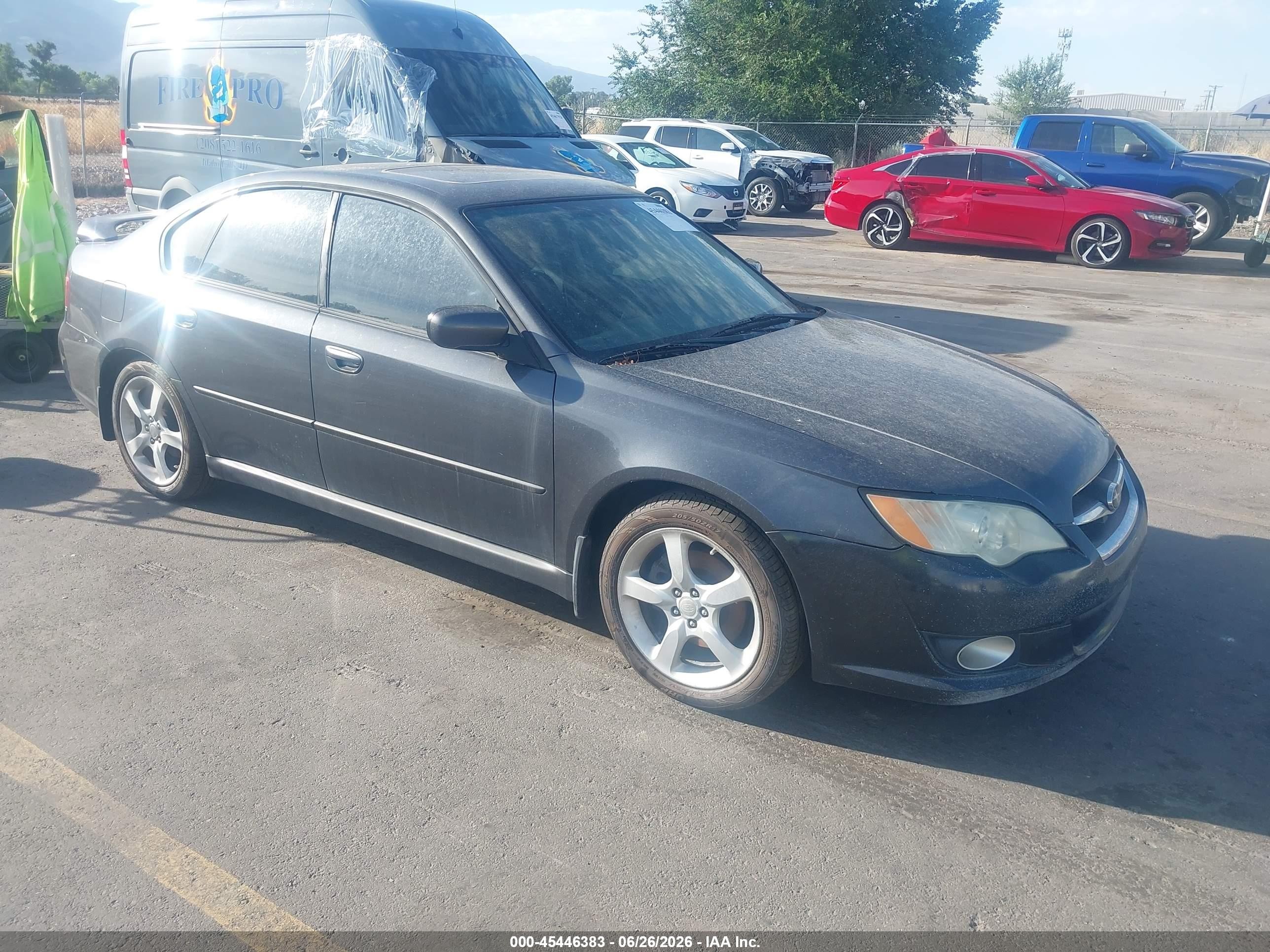 2008 Subaru Legacy Limited, VIN 4S3BL626187200554 — Normal wear