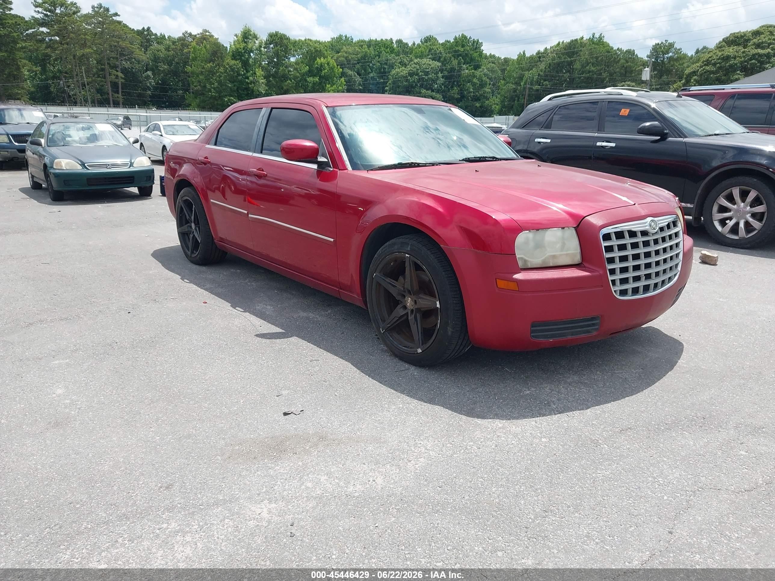 2007 Chrysler 300, VIN 2C3LA43RX7H697635 — Зад