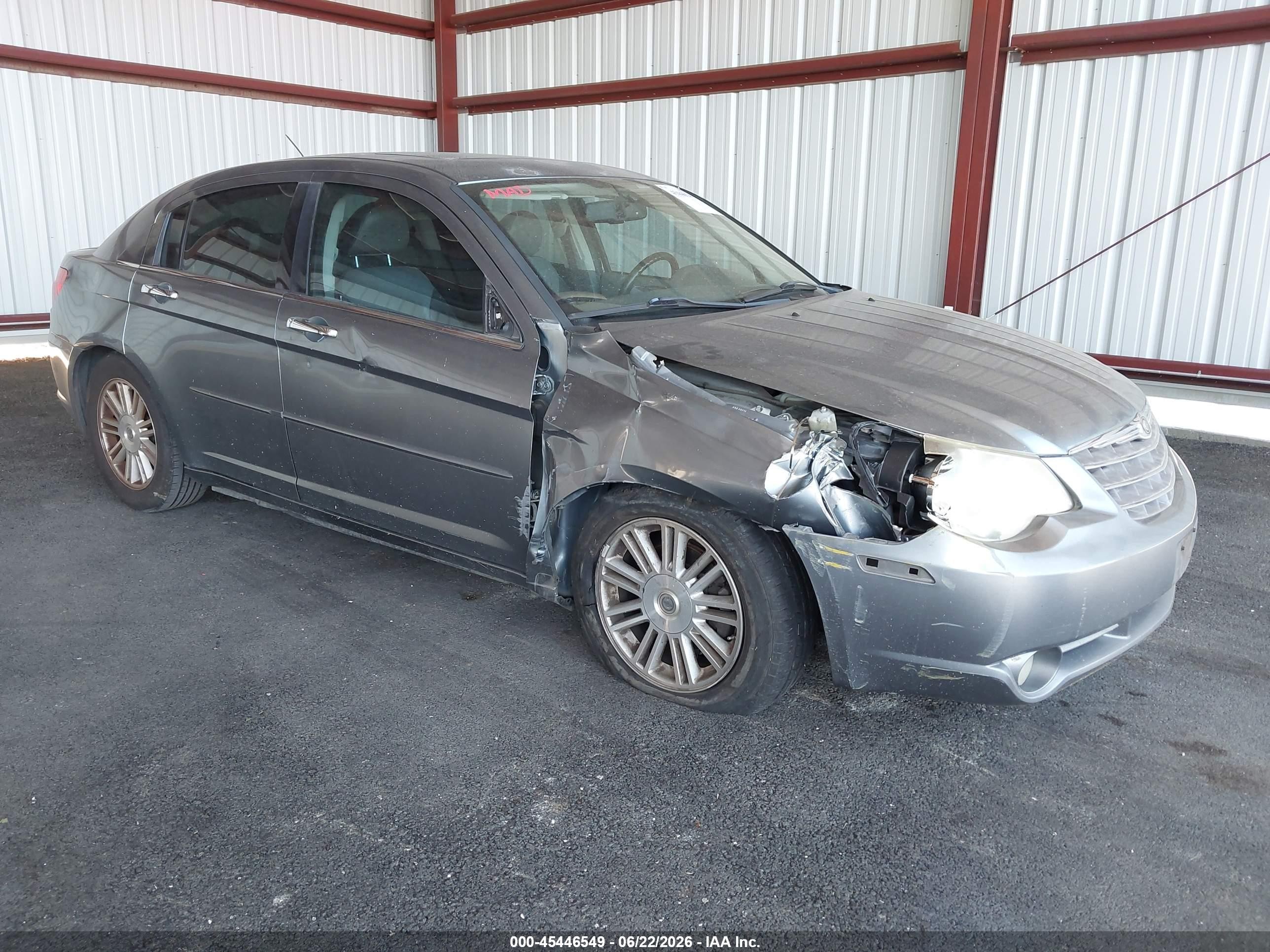 2007 Chrysler Sebring Limited, VIN 1C3LC66K97N527715 — Side