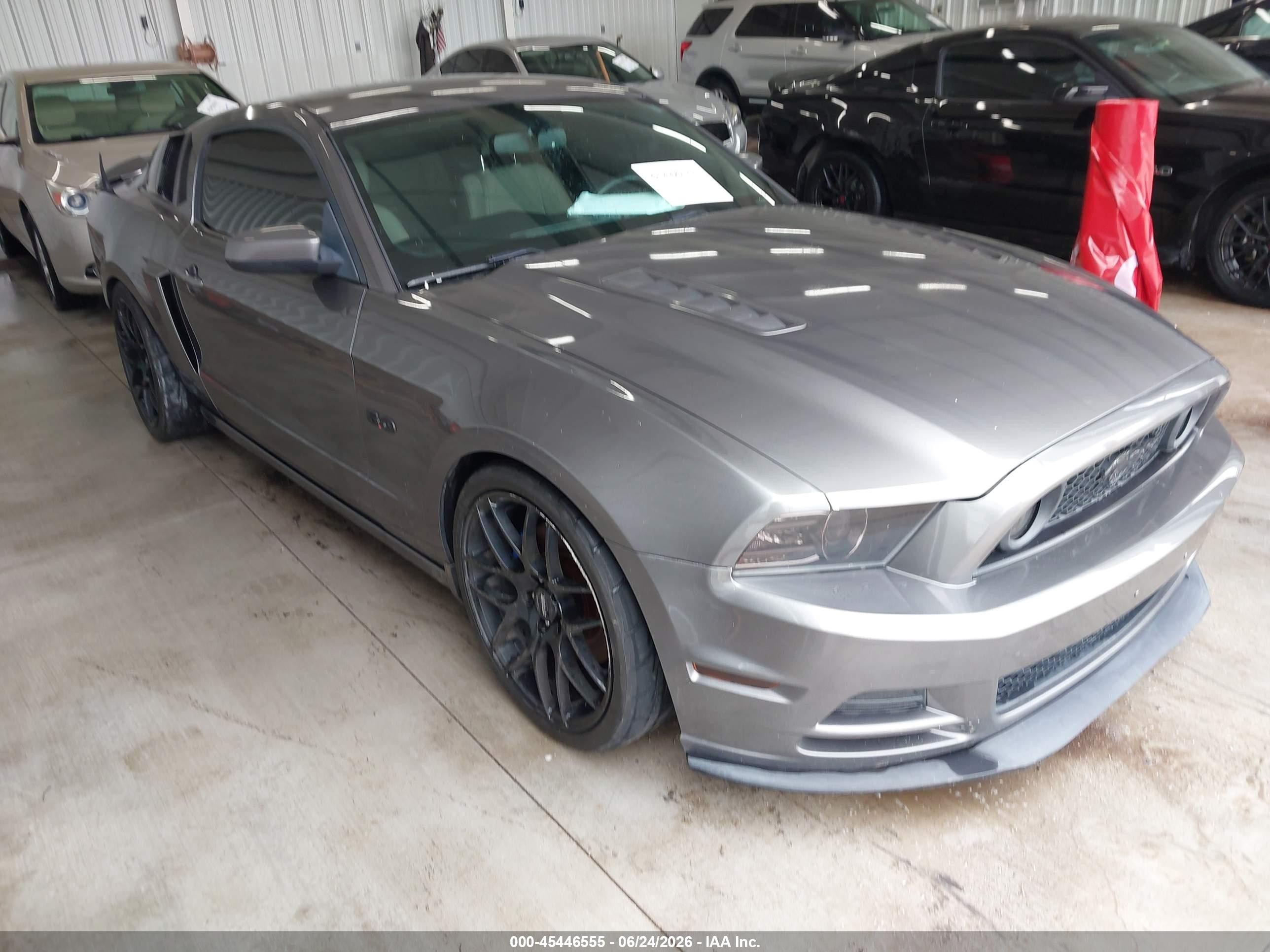 2014 Ford Mustang GT Premium, VIN 1ZVBP8CF0E5240997 — Rear end