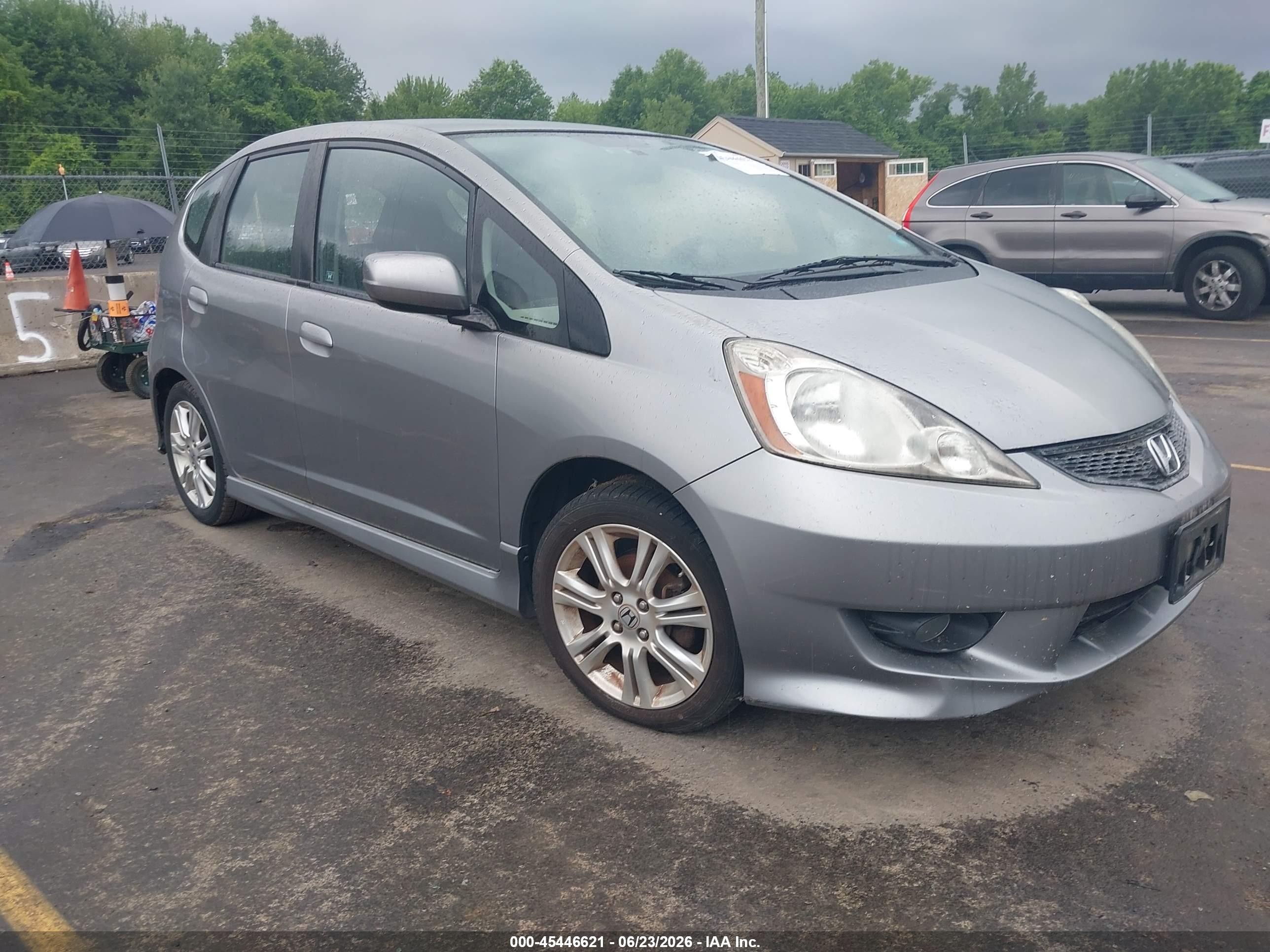 2010 Honda Fit Sport, VIN JHMGE8H47AC008939 — Обычный износ