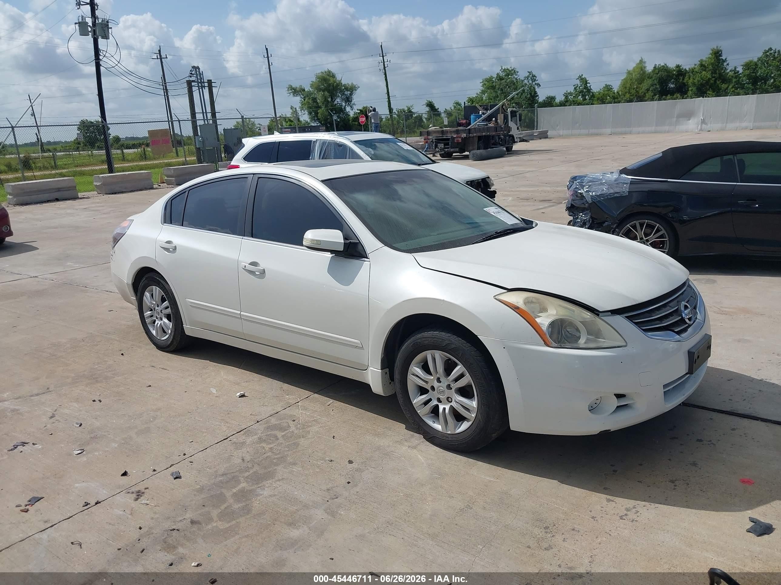 2012 Nissan Altima S, VIN 1N4AL2AP5CN413287 — Repossession