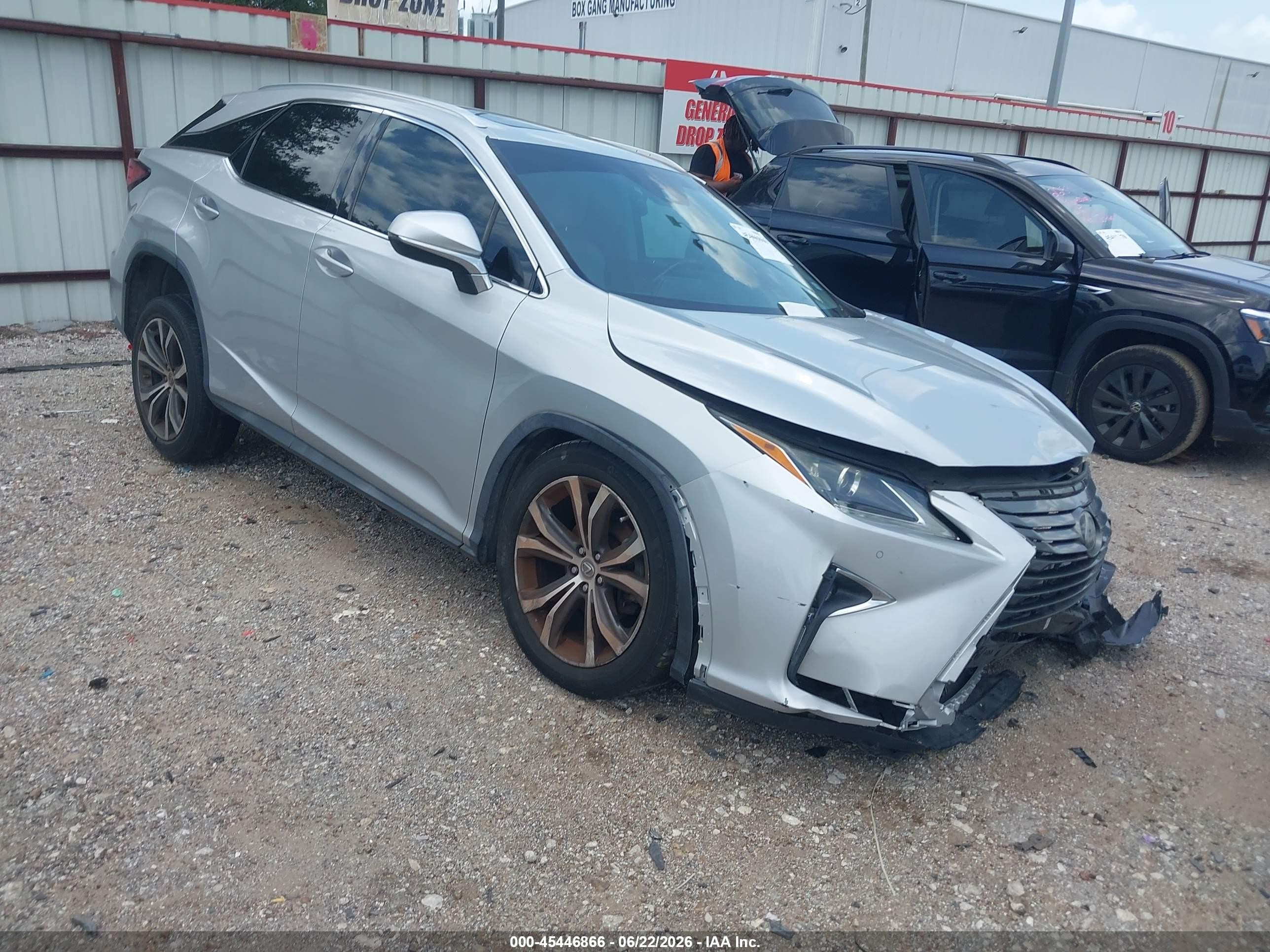 2016 Lexus RX 350, VIN 2T2ZZMCA2GC028192 — Repossession