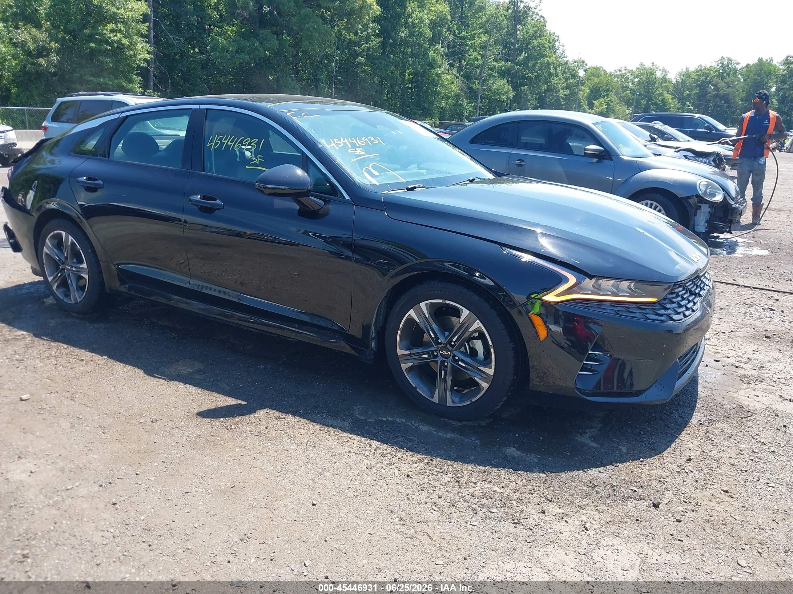 2022 Kia K5 EX, VIN 5XXG34J24NG141284 — Rear end