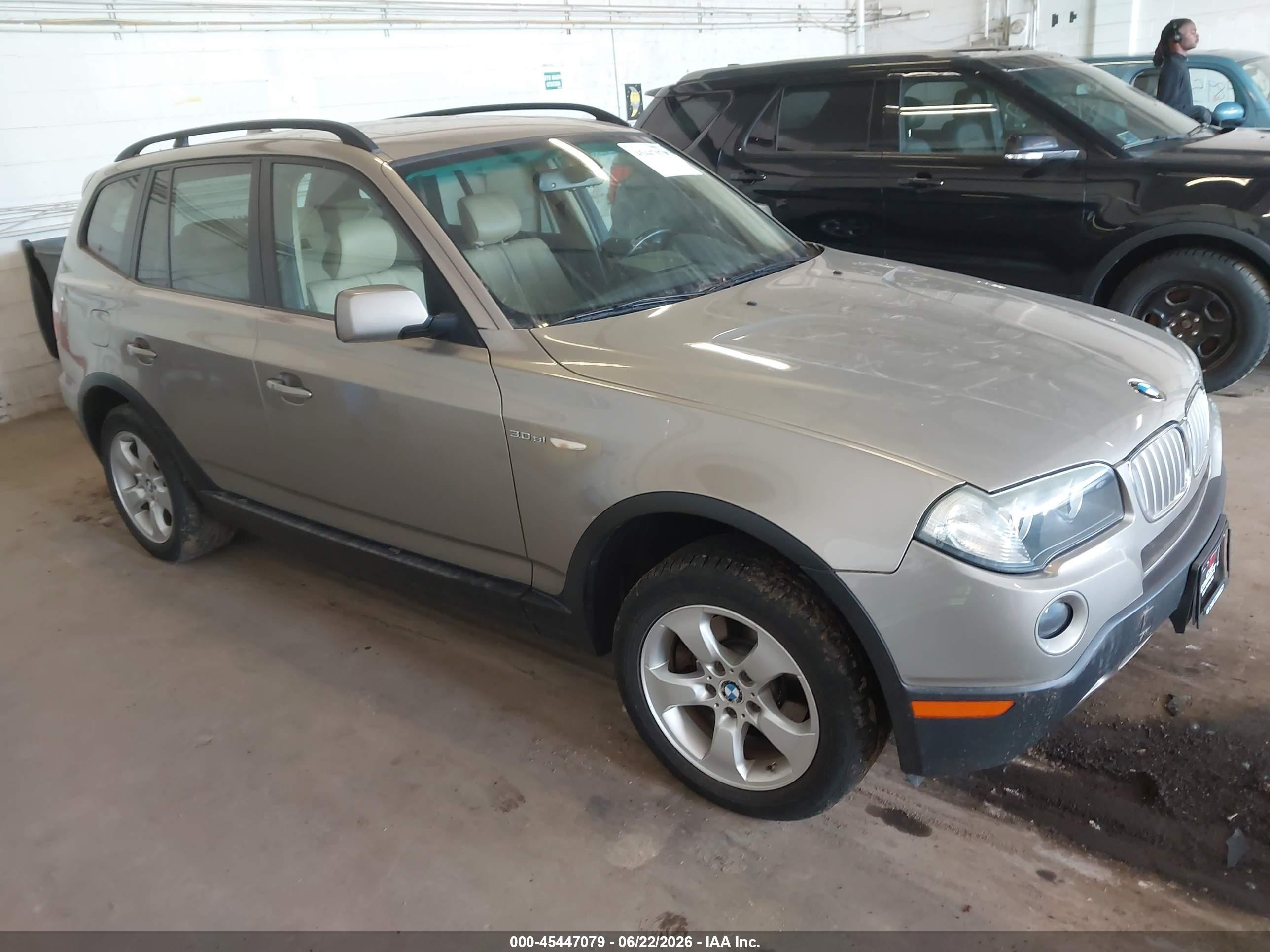 2007 BMW X3 3.0si, VIN WBXPC93477WF08505 — Normal wear