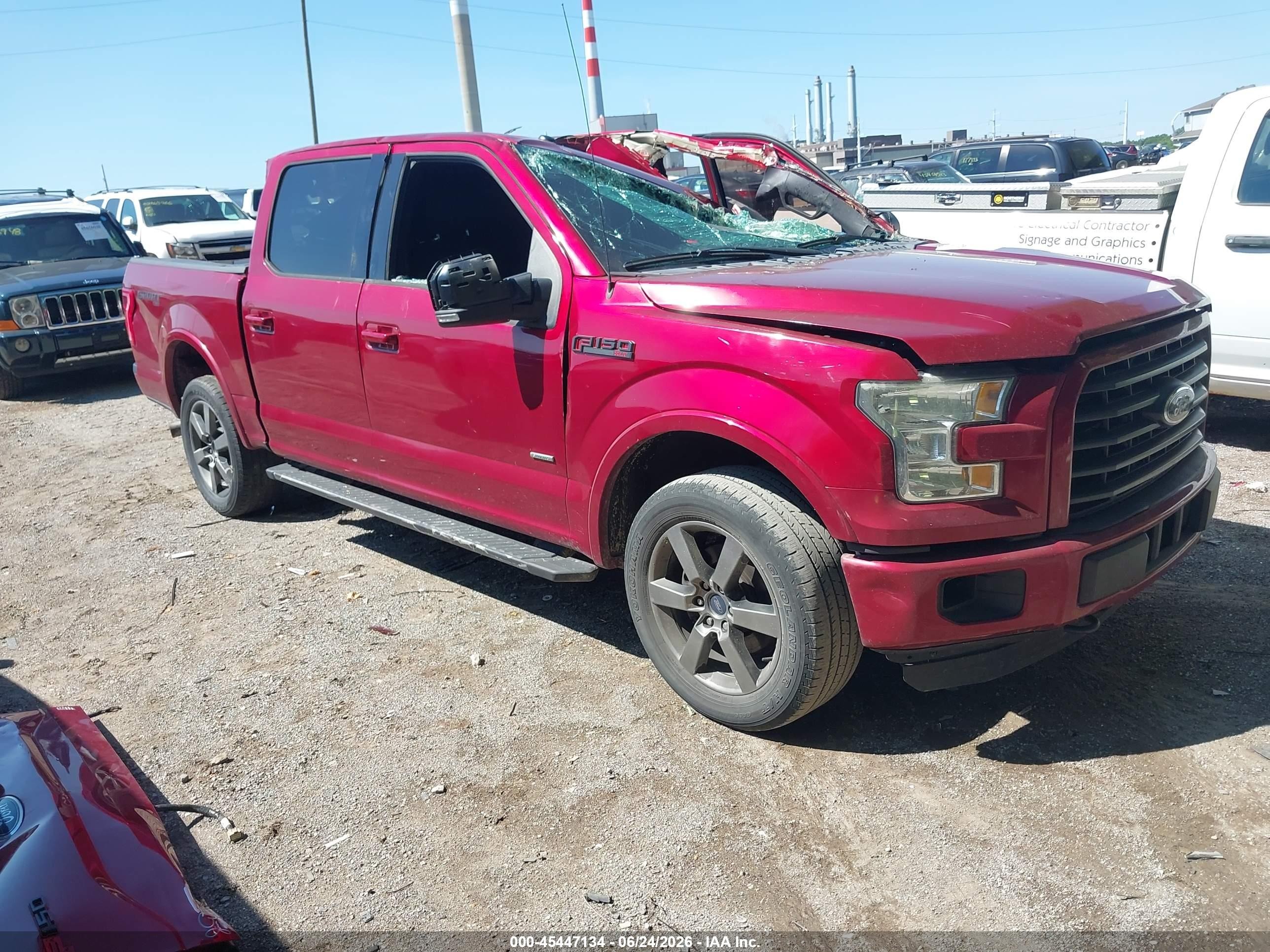 2015 Ford F-150 XLT, VIN 1FTEW1EG5FFB88682 — Storm