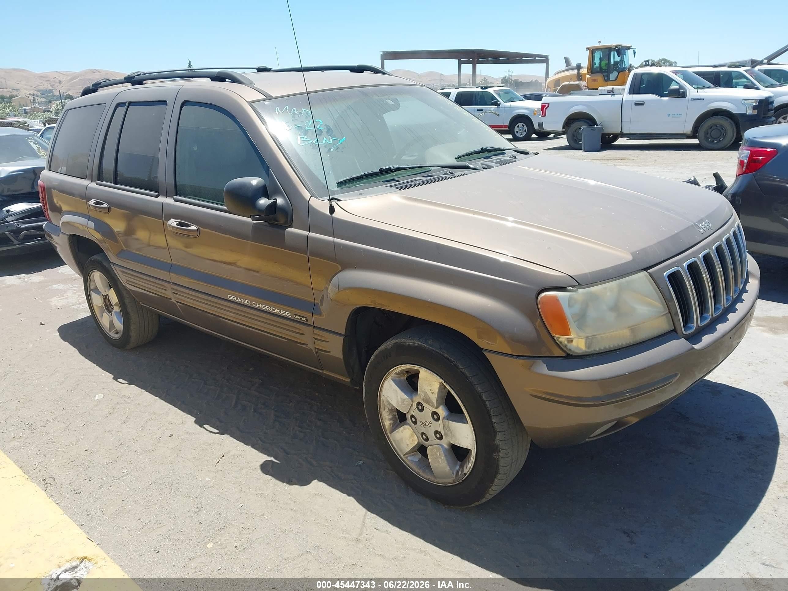 2001 Jeep Grand Cherokee Limited, VIN 1J4GW58N61C560500 — Обычный износ