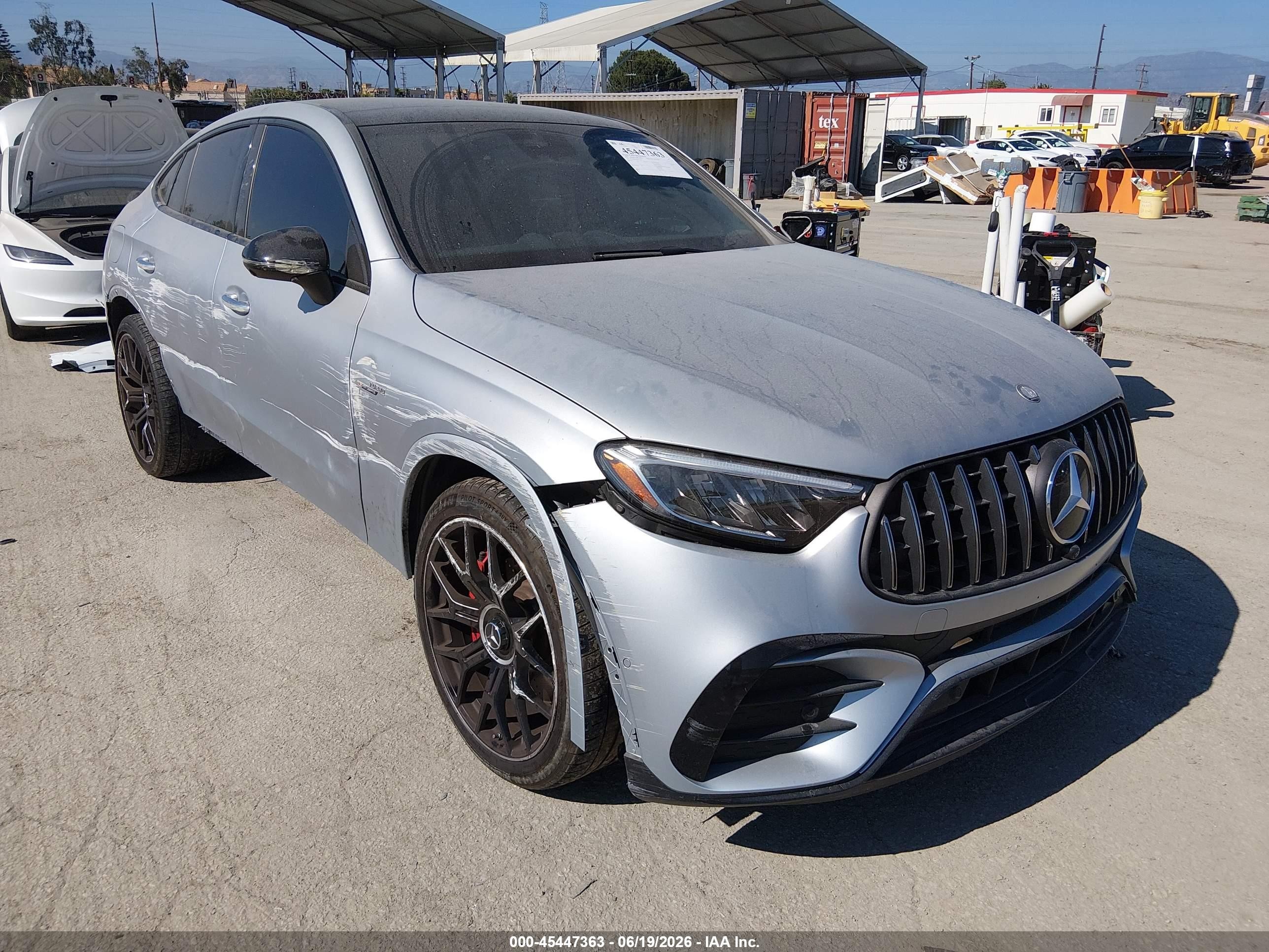 2025 Mercedes-Benz GLC AMG GLC 63 S E Performance, VIN W1NKJ8AB4SF271916 — Side