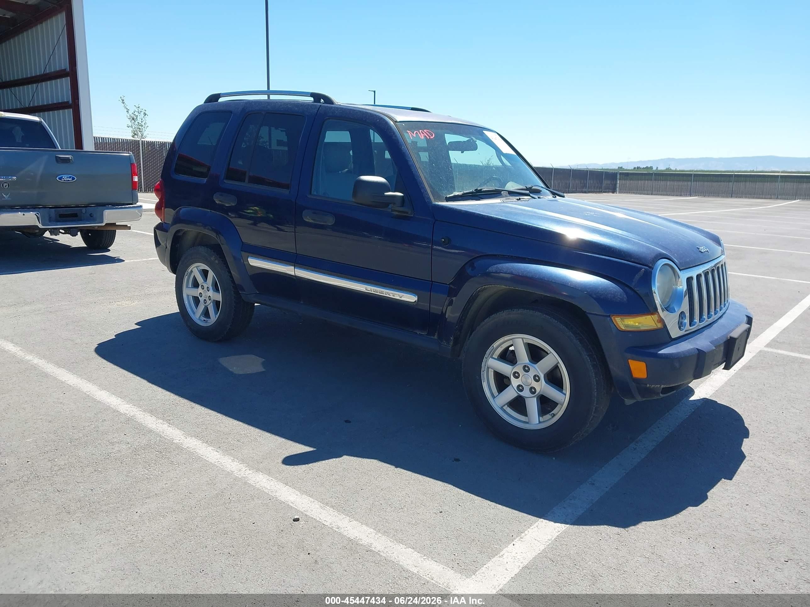 2006 Jeep Liberty Limited, VIN 1J4GL58K16W178346 — Normal wear
