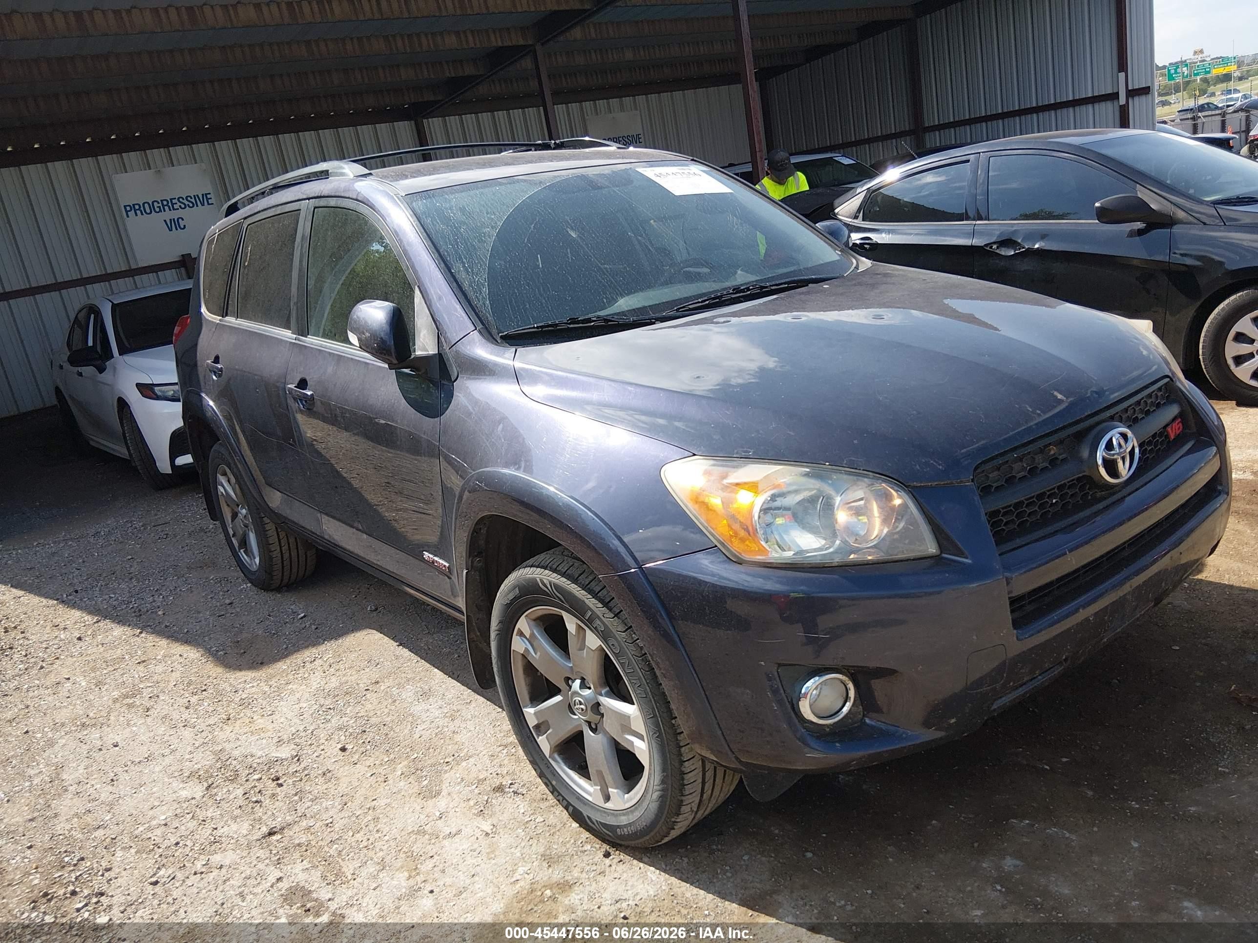 2009 Toyota RAV4 Sport, VIN JTMBK32V695072933 — Hail