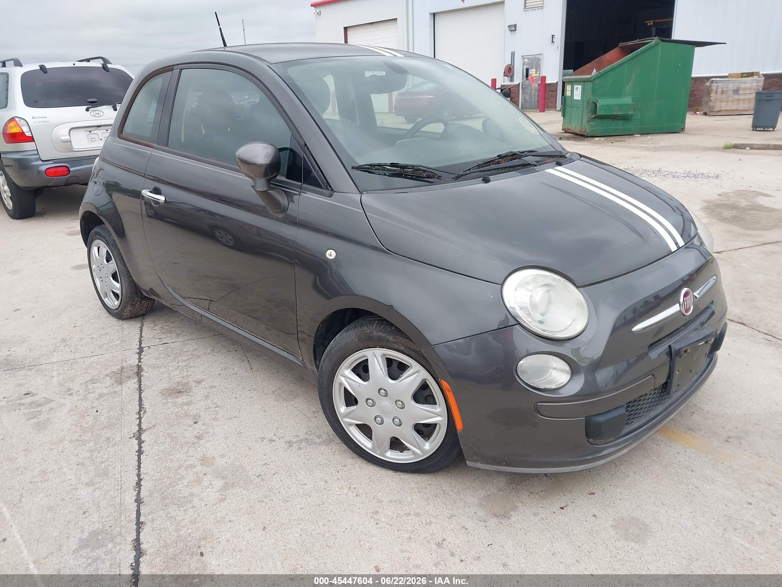 2016 FIAT 500 Pop, VIN 3C3CFFAR3GT118671 — Normal wear