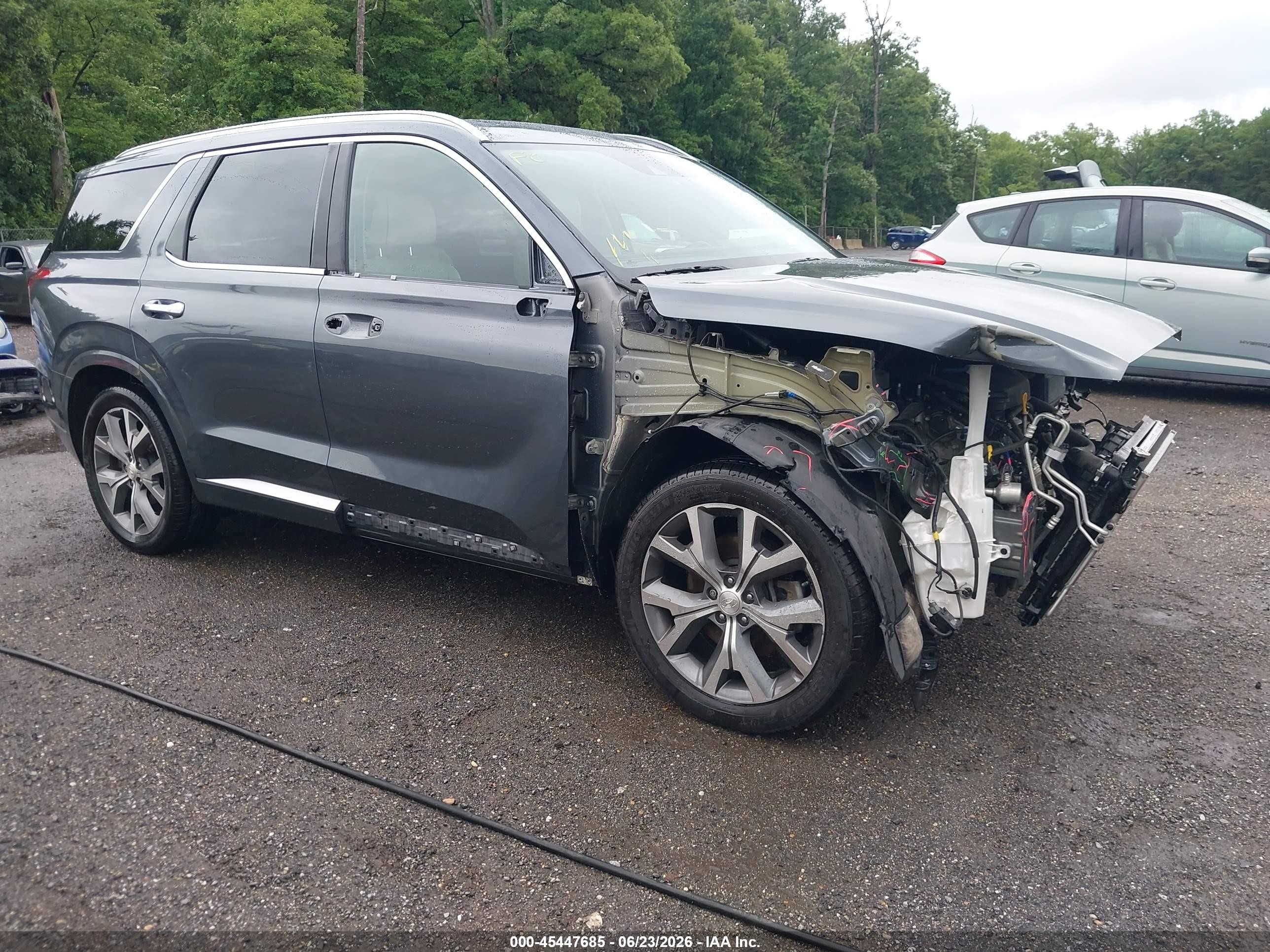2021 Hyundai Palisade Limited, VIN KM8R5DHE7MU184783 — Front end