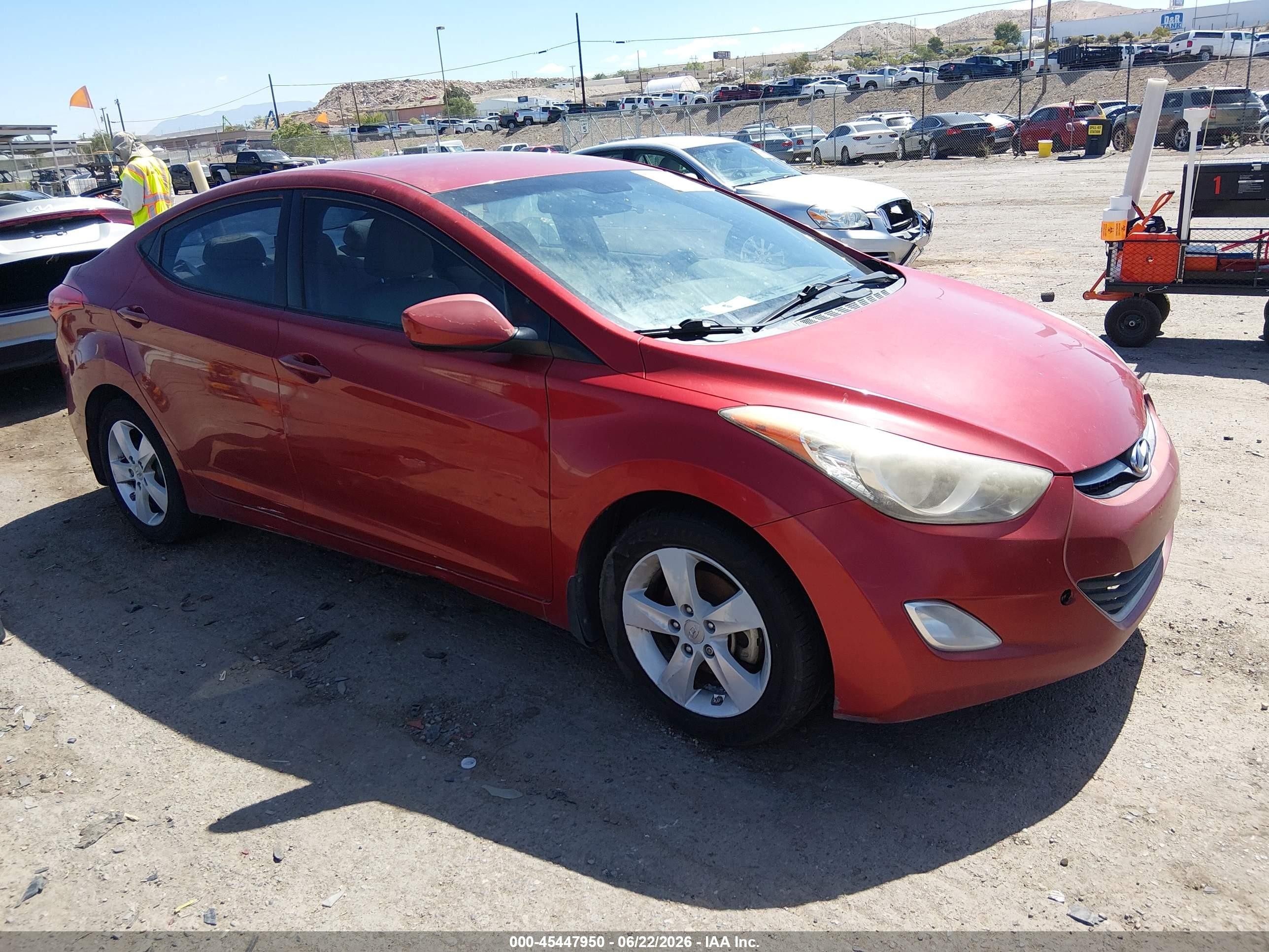 2013 Hyundai Elantra GLS, VIN KMHDH4AE8DU750588 — Electrical