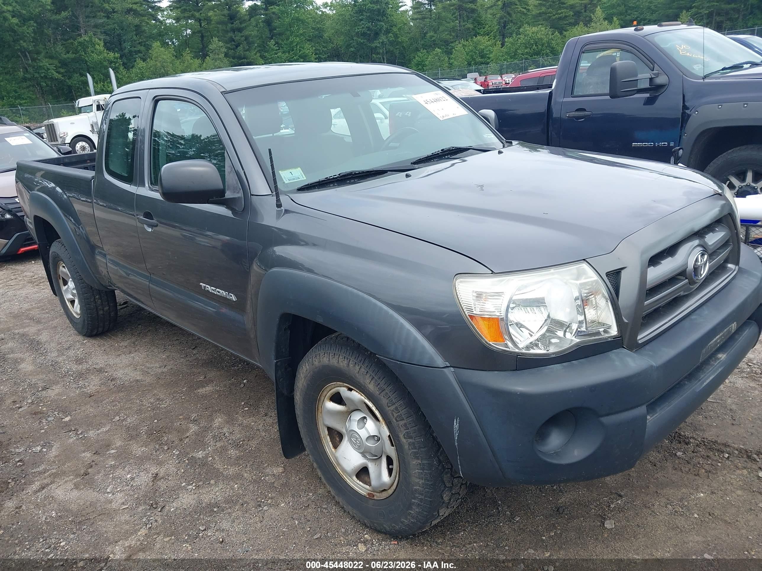 2009 Toyota Tacoma, VIN 5TEUX42N09Z639361 — Повреждение рамы