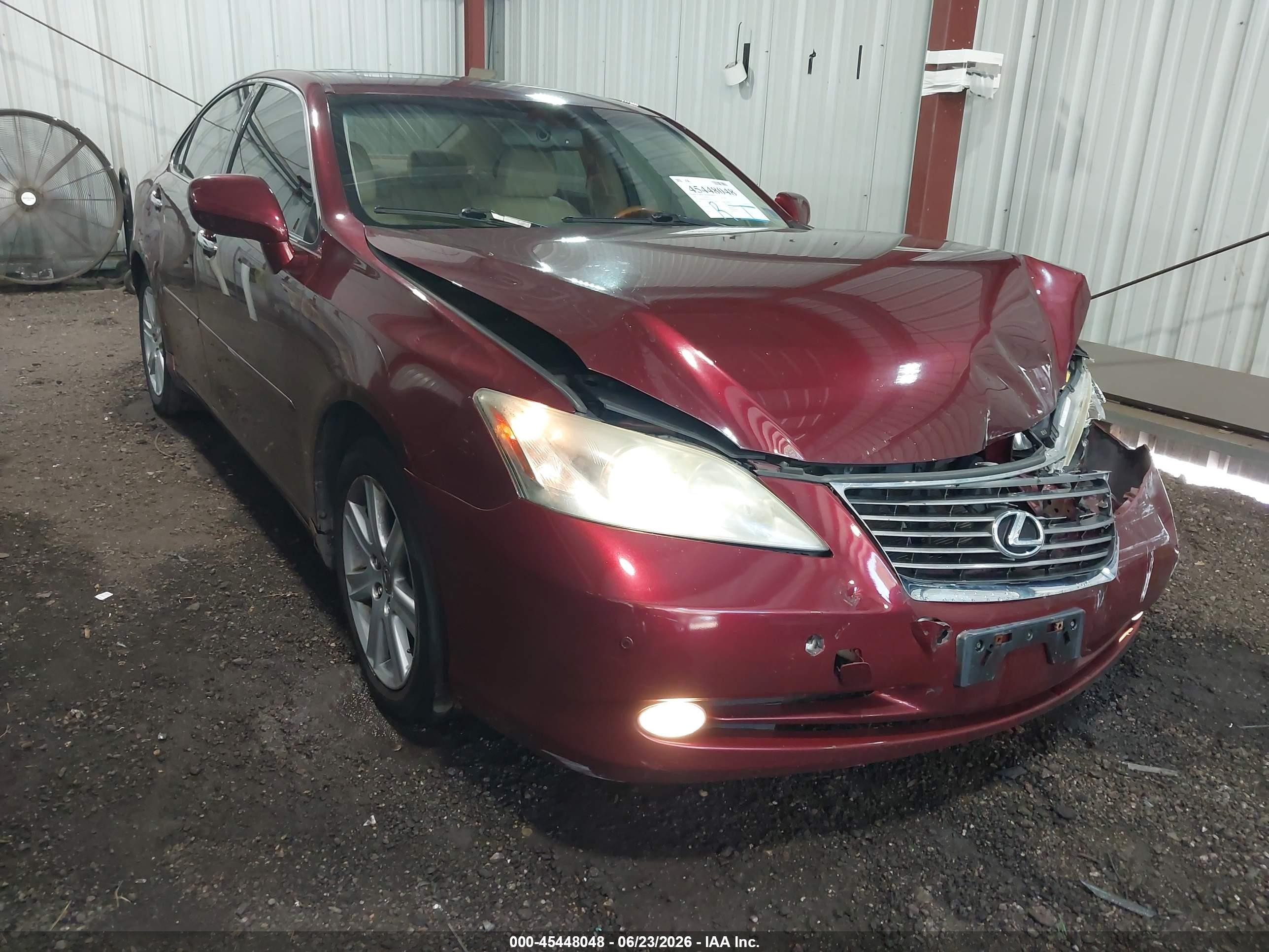 2007 Lexus ES 330, VIN JTHBJ46G572047216 — Front end