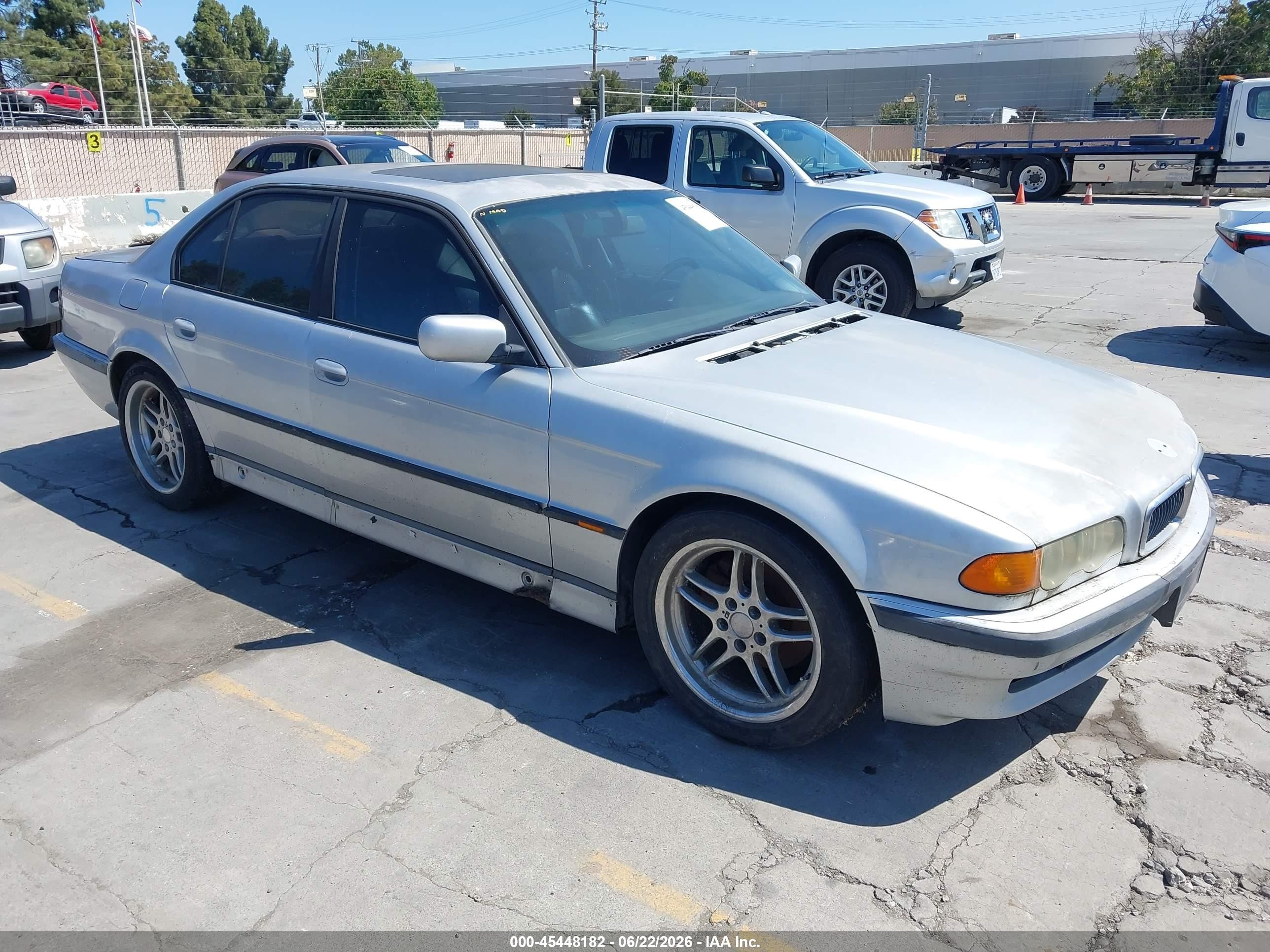 1999 BMW 7 Series, VIN WBAGG8335XDN75287 — Обычный износ