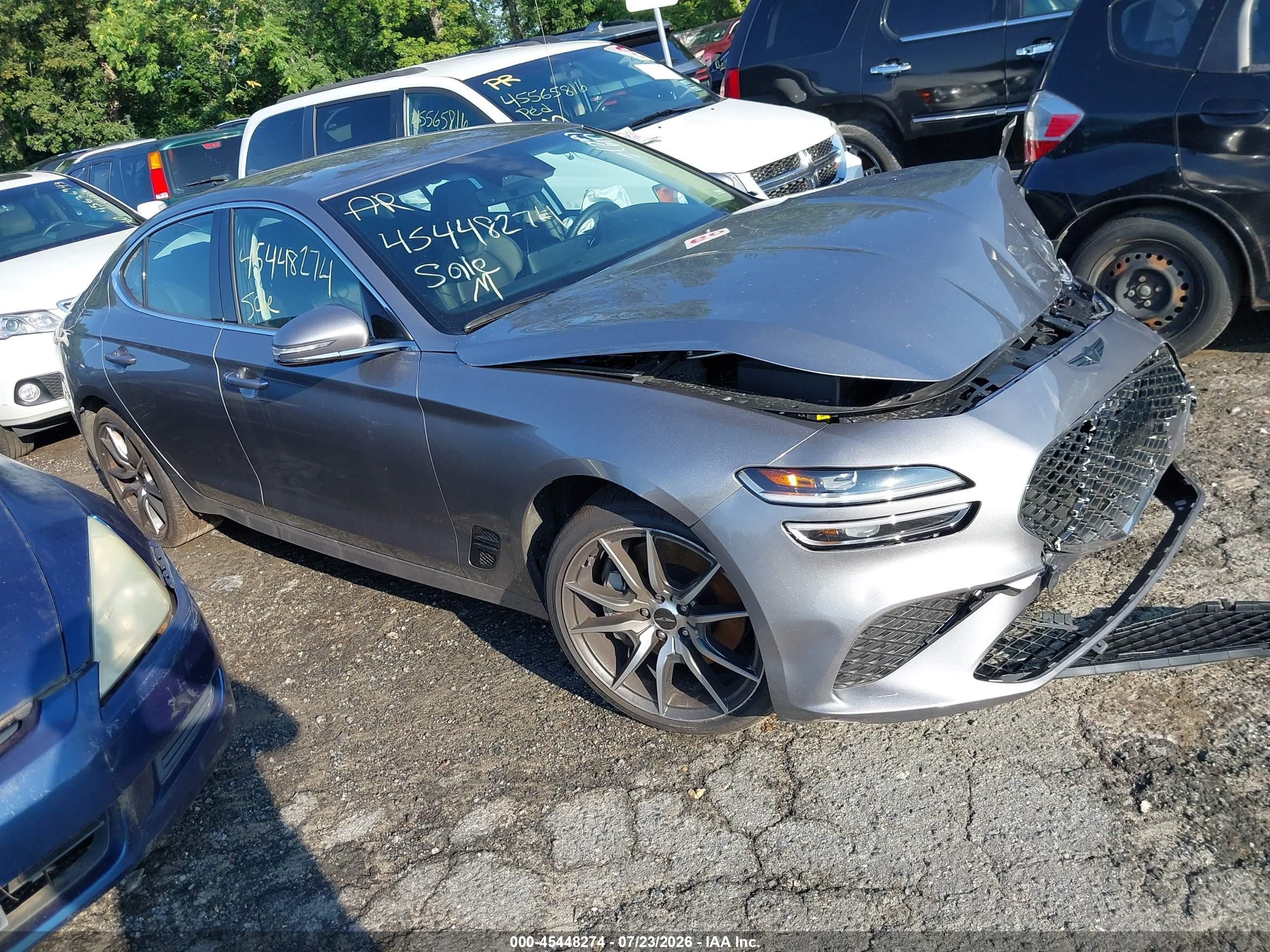2026 Genesis G70 2.5T, VIN KMTG14SC0TU164907 — Front end