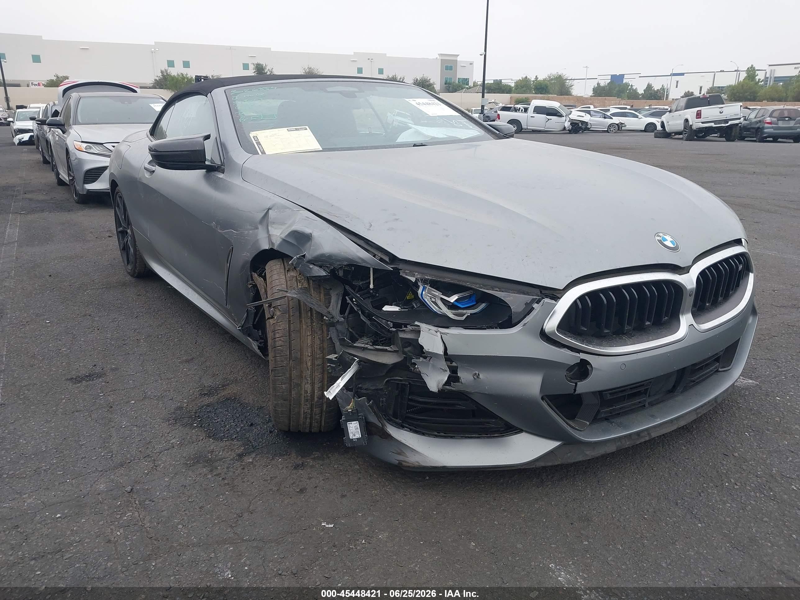2023 BMW 8 Series M850i xDrive, VIN WBAFY4C00PCM11345 — Front end