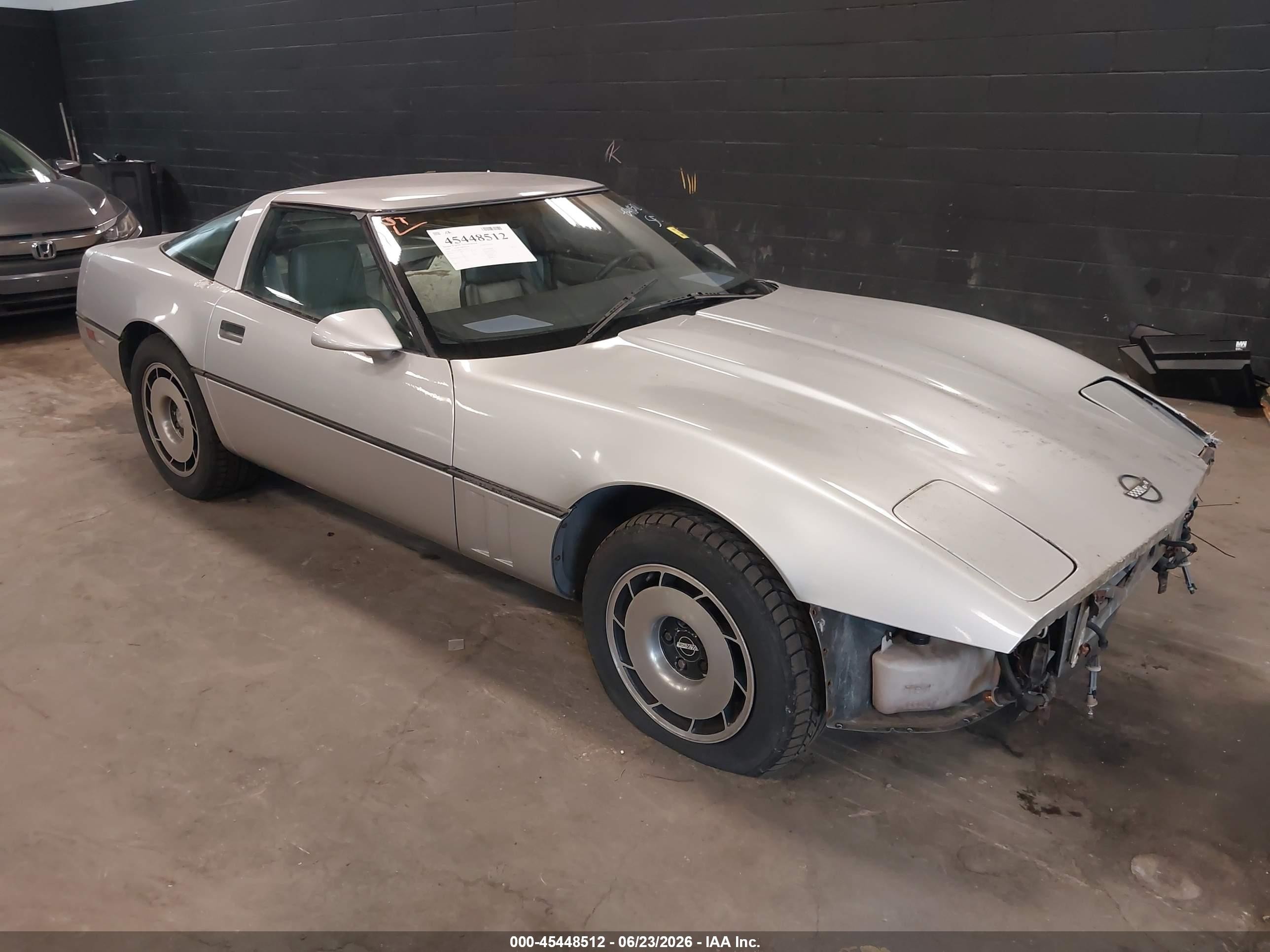 1984 Chevrolet Corvette, VIN 1G1AY0786E5142574 — Front end