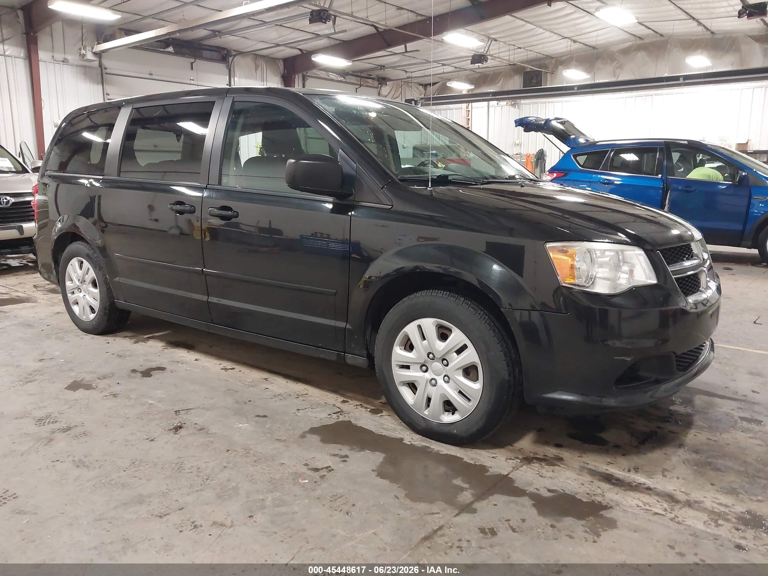 2014 Dodge Grand Caravan SE, VIN 2C4RDGBG7ER471459 — Roof