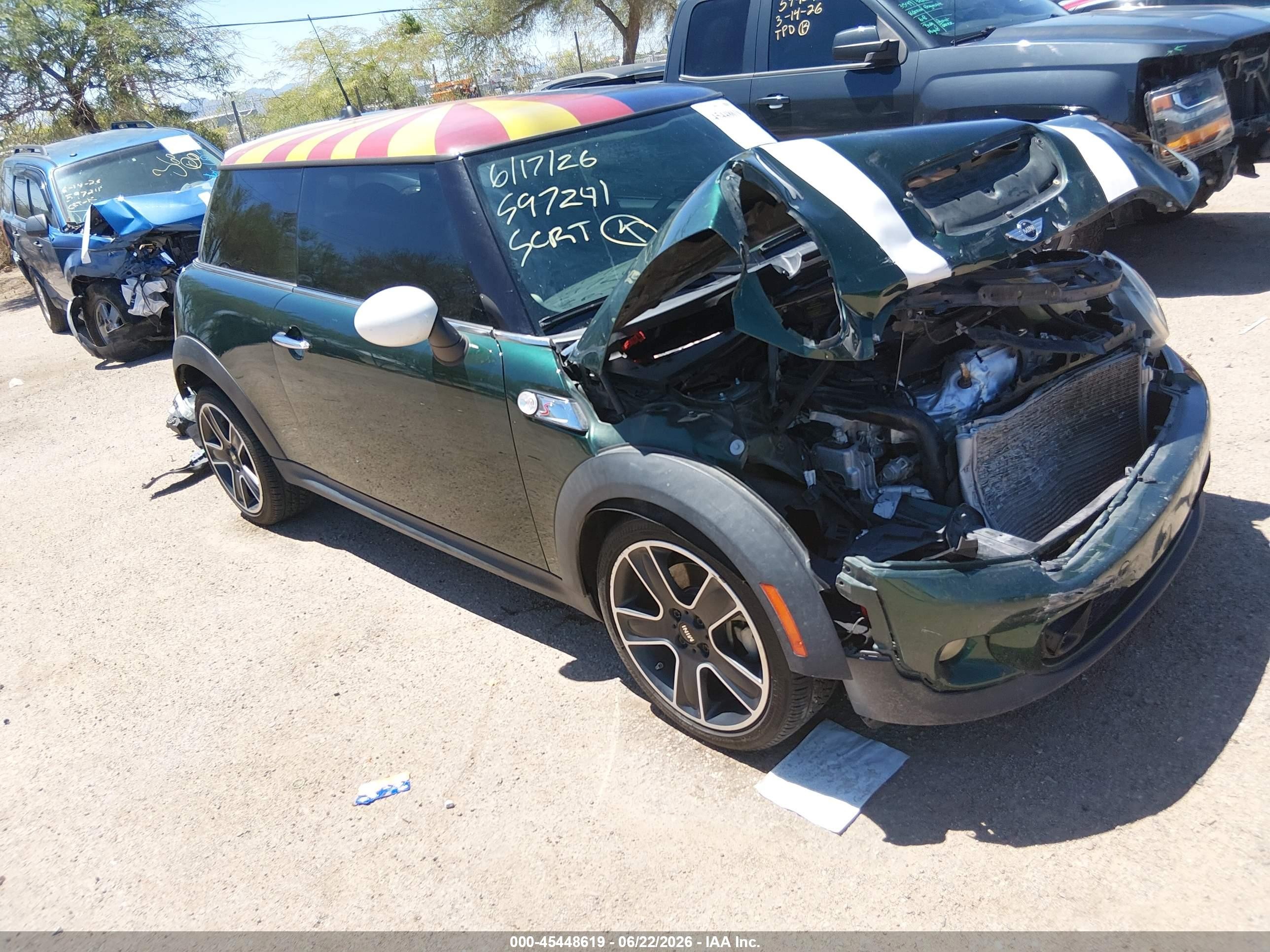2013 MINI Hardtop S, VIN WMWSV3C56DT476144 — По всему кузову
