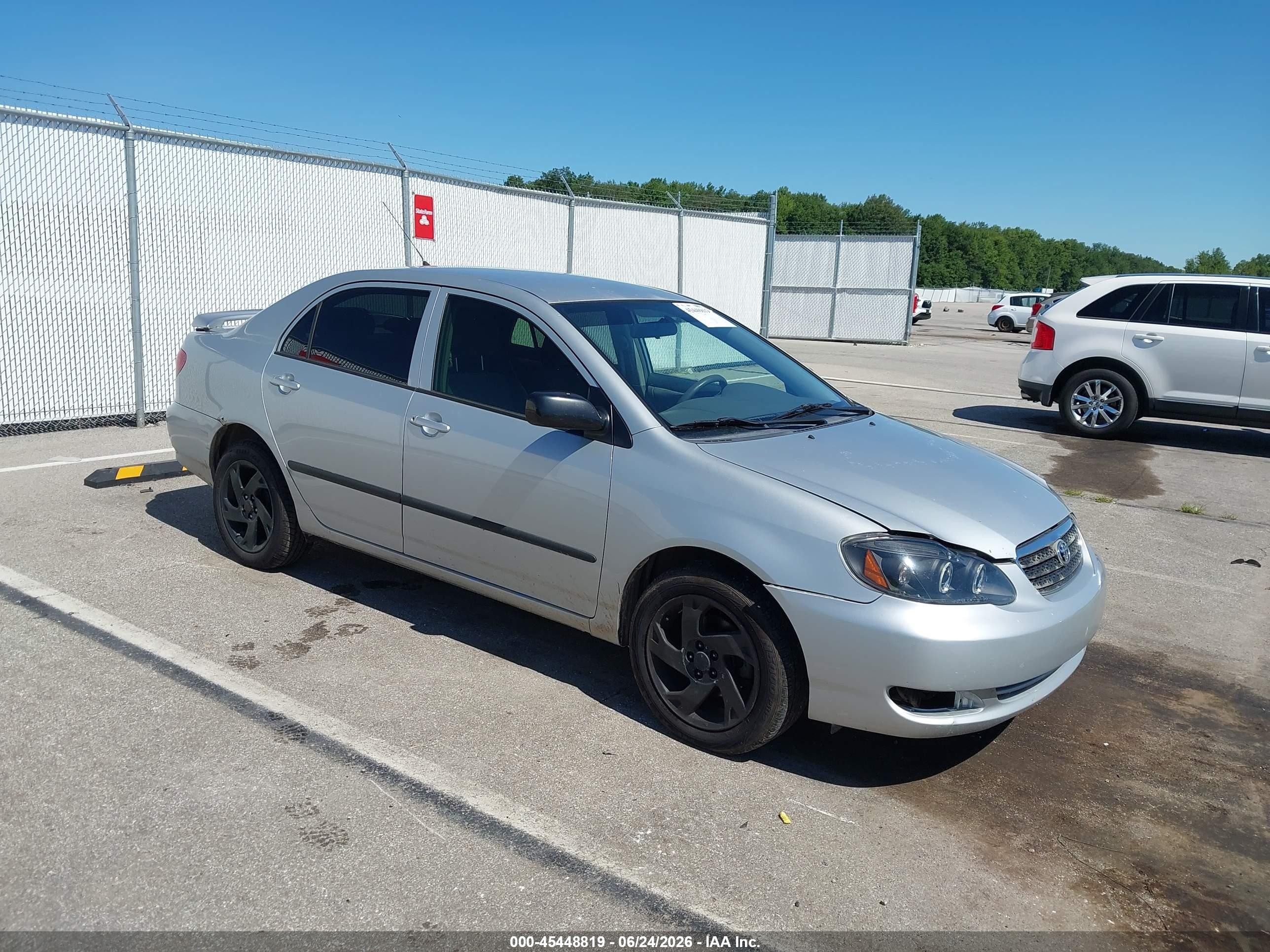 2005 Toyota Corolla LE, VIN 2T1BR32E95C498785 — Rear end