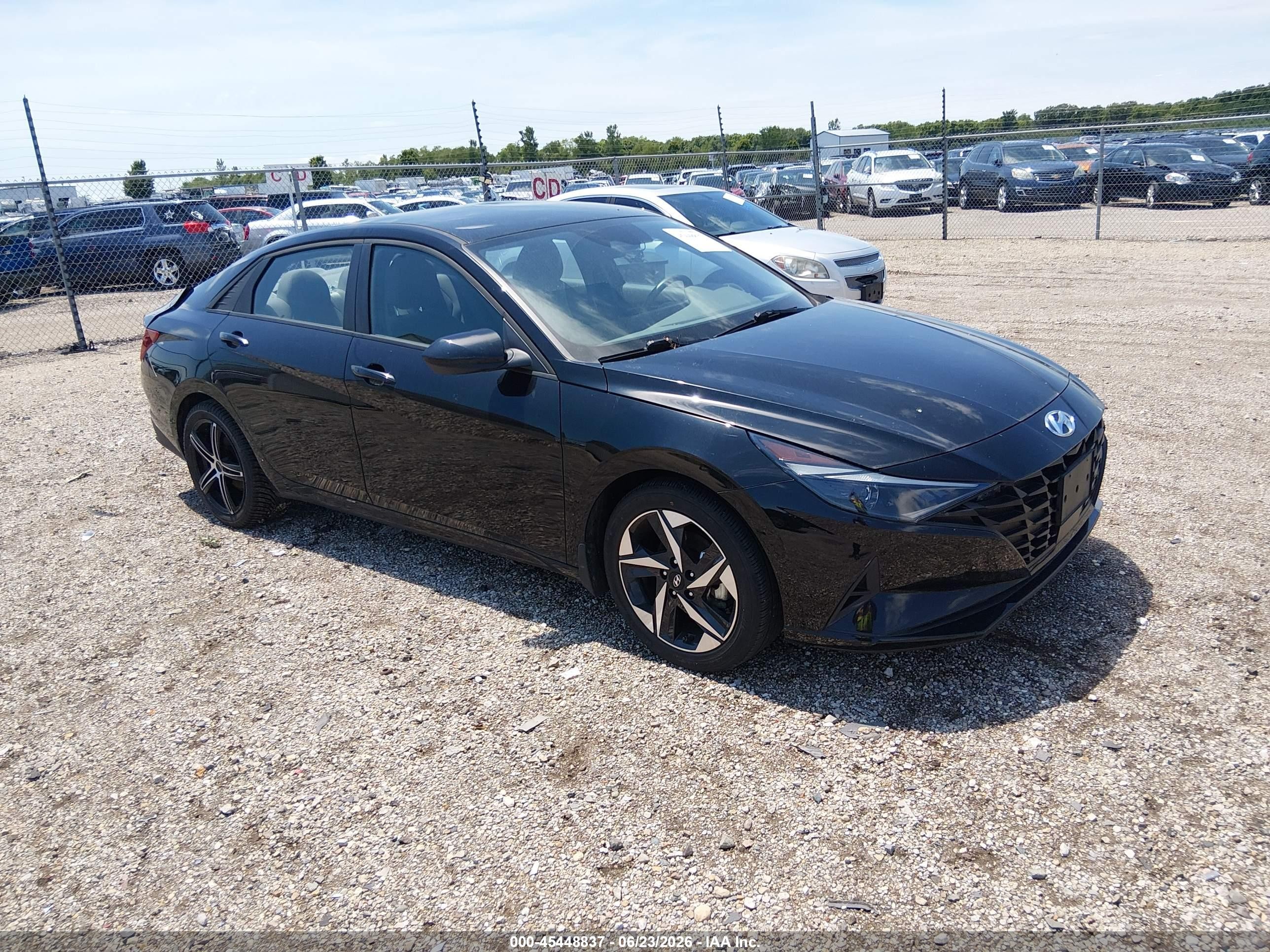 2023 Hyundai Elantra SEL, VIN KMHLS4AGXPU409664 — Стихия