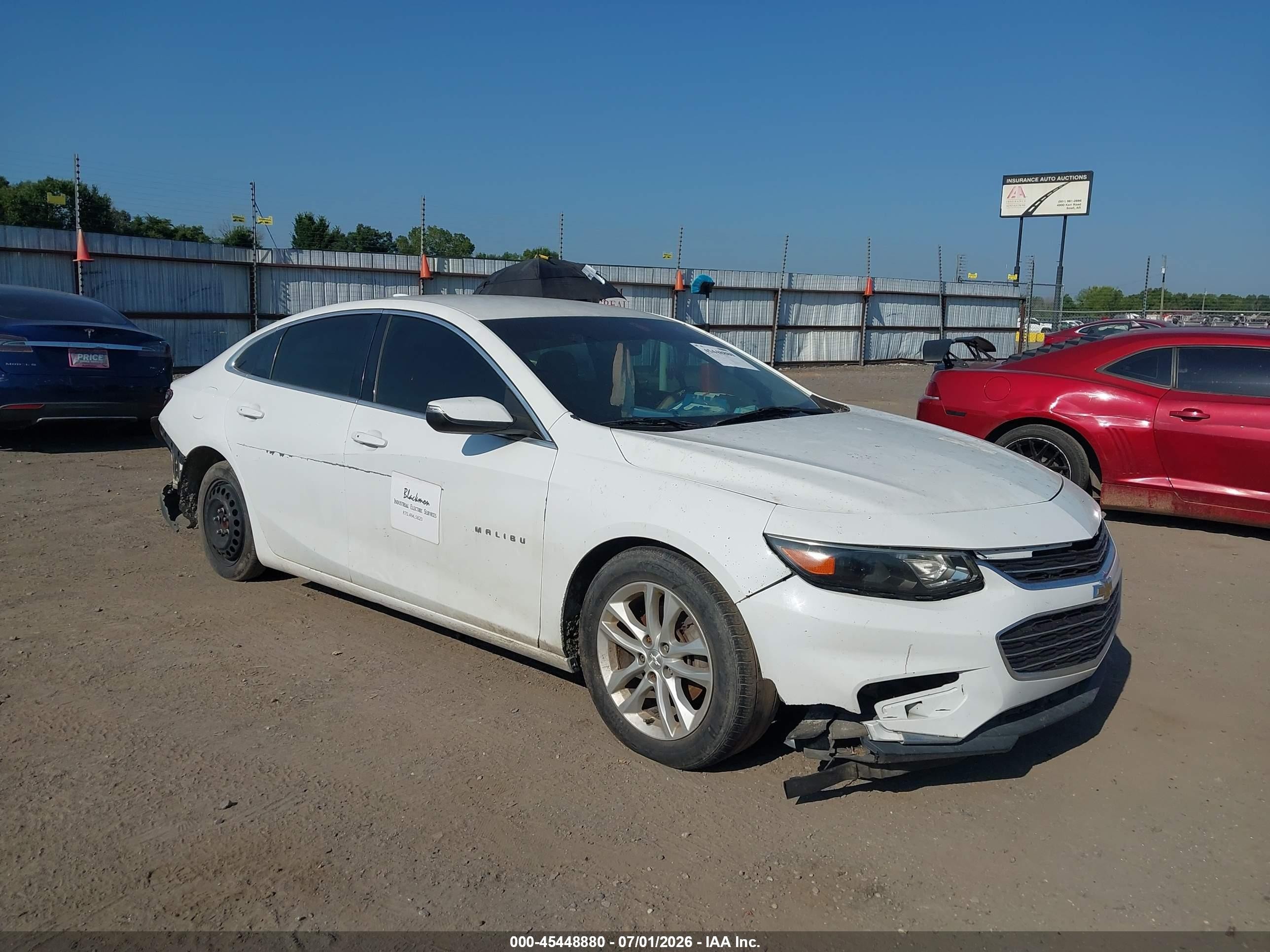2017 Chevrolet Malibu LT, VIN 1G1ZE5ST9HF151420 — Обычный износ
