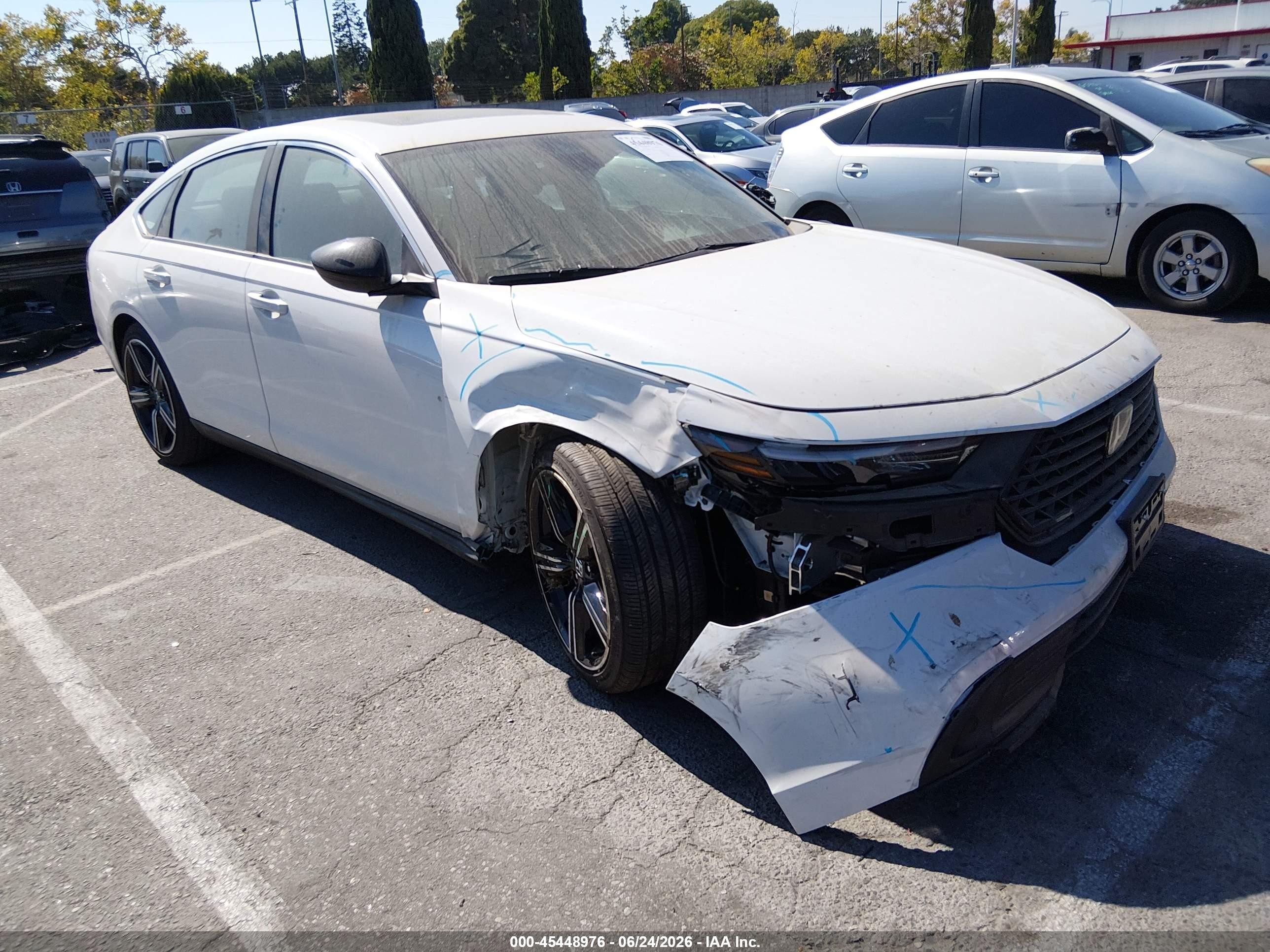 2025 Honda Accord Sport, VIN 1HGCY2F55SA092824 — Front end