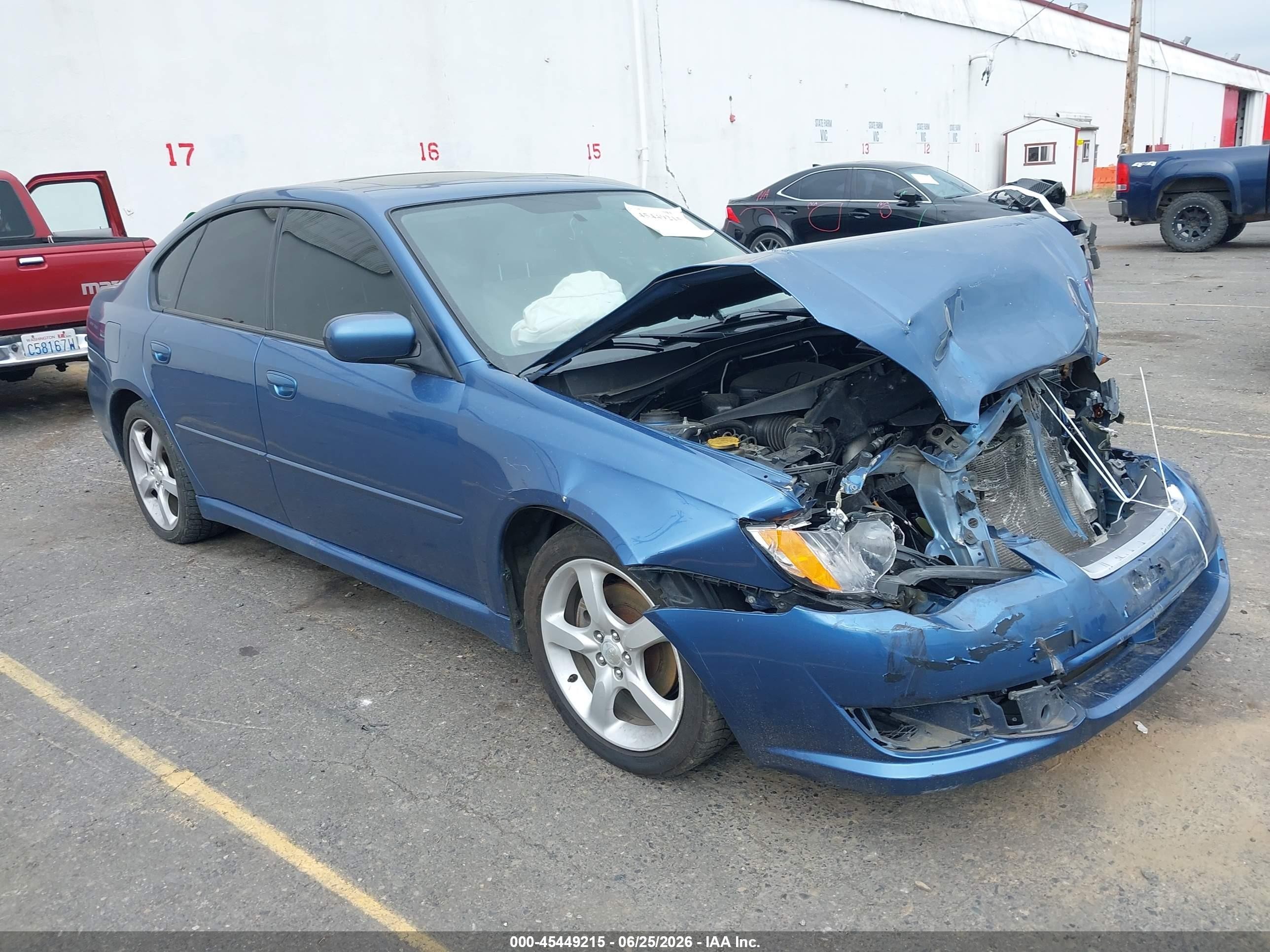 2009 Subaru Legacy Special, VIN 4S3BL616597214914 — Перед