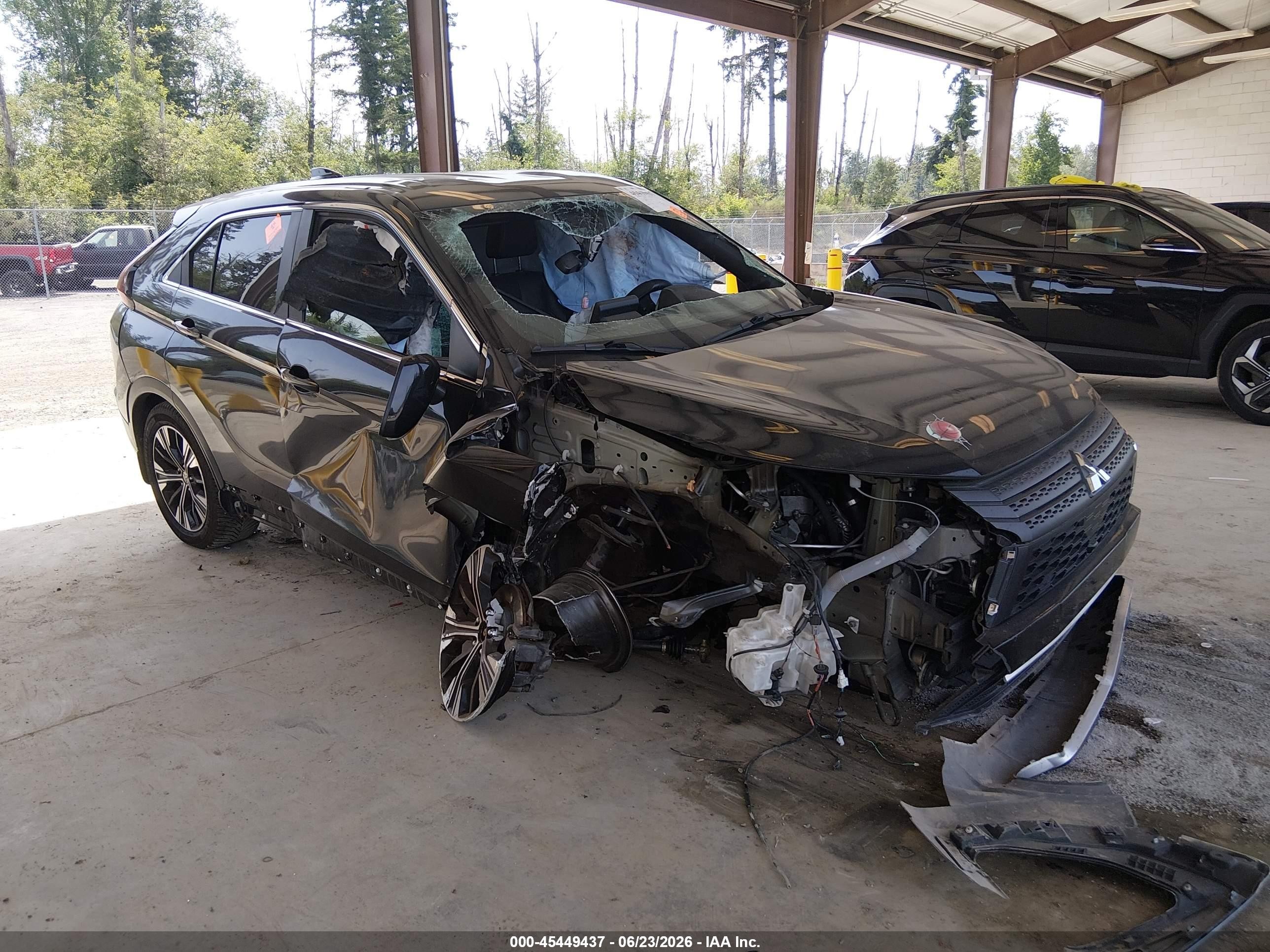 2022 Mitsubishi Eclipse Cross SE, VIN JA4ATWAA8NZ050566 — Biohazard / chemical