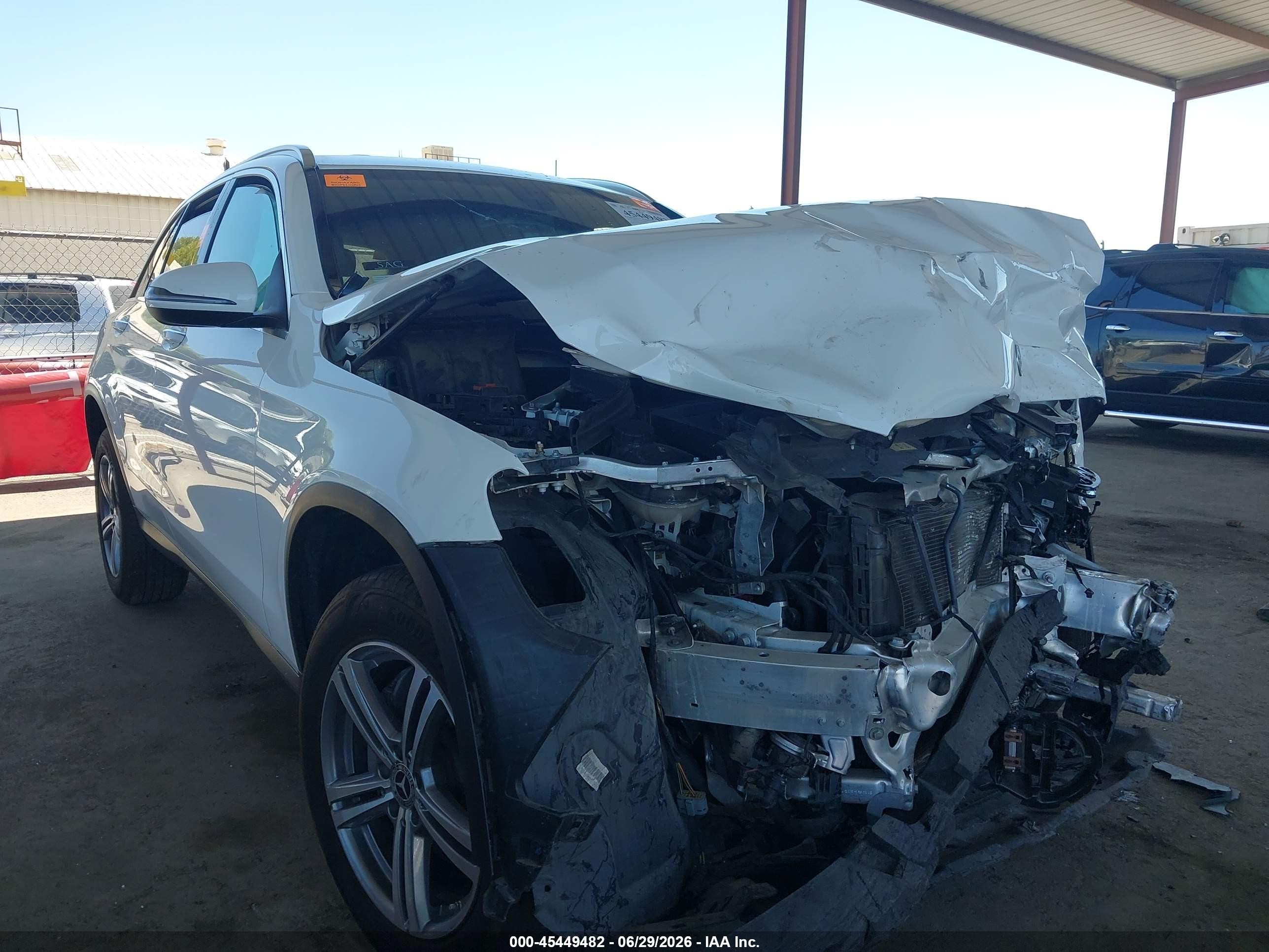 2021 Mercedes-Benz GLC 300, VIN W1N0G8DB6MV284712 — Biohazard / chemical