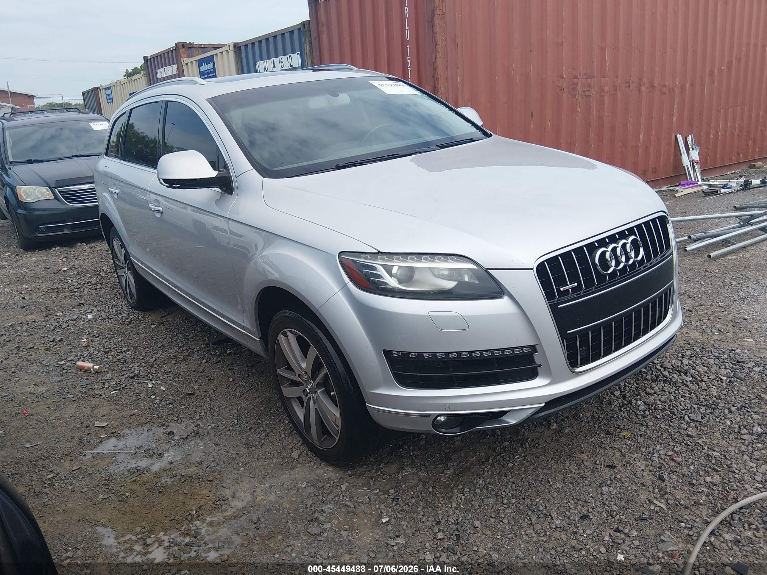 2014 Audi Q7 Premium Plus, VIN WA1LGBFE3ED015562 — Обычный износ