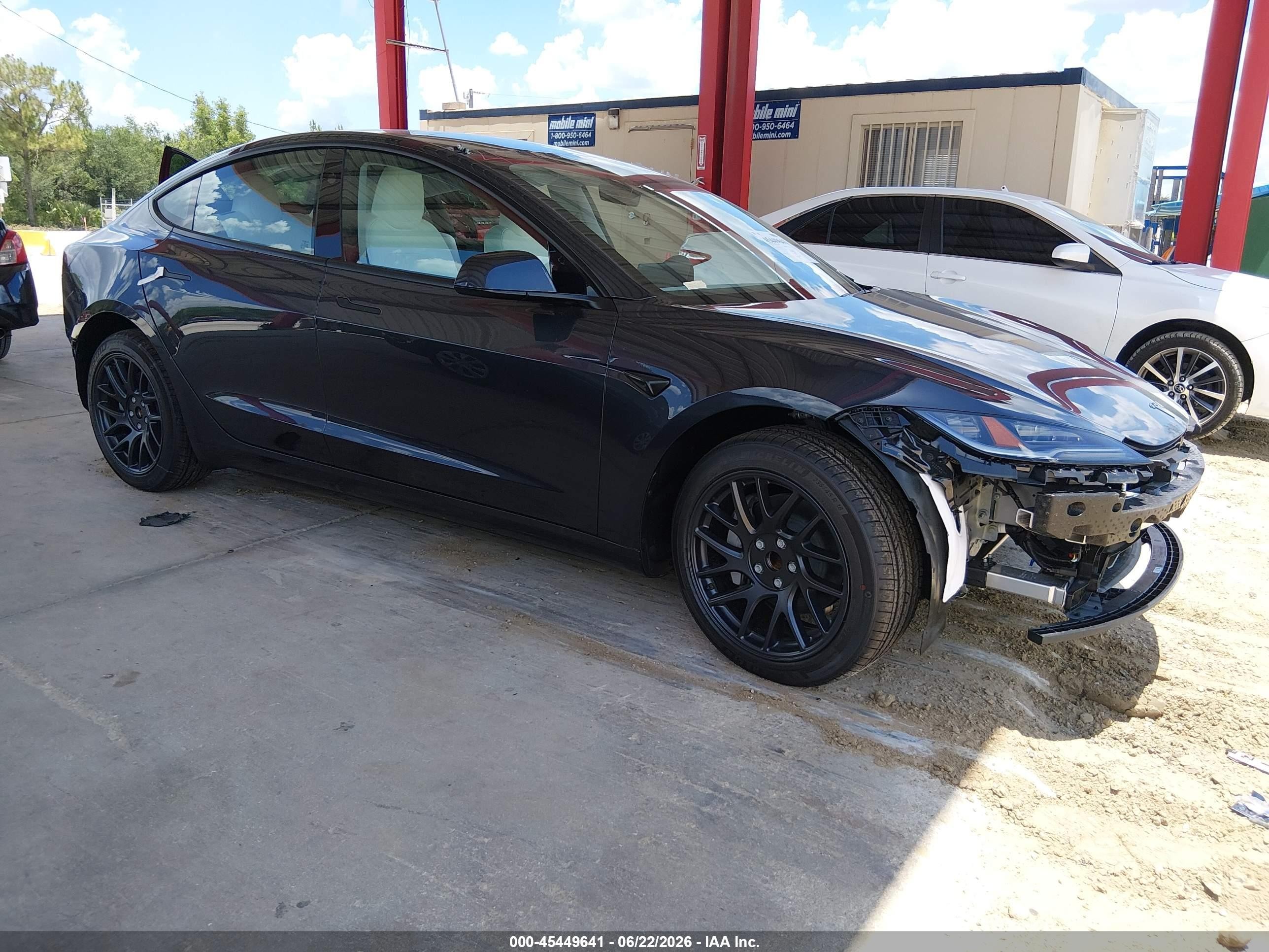 2026 Tesla Model 3 Premium, VIN 5YJ3E1EA8TF160249 — All over