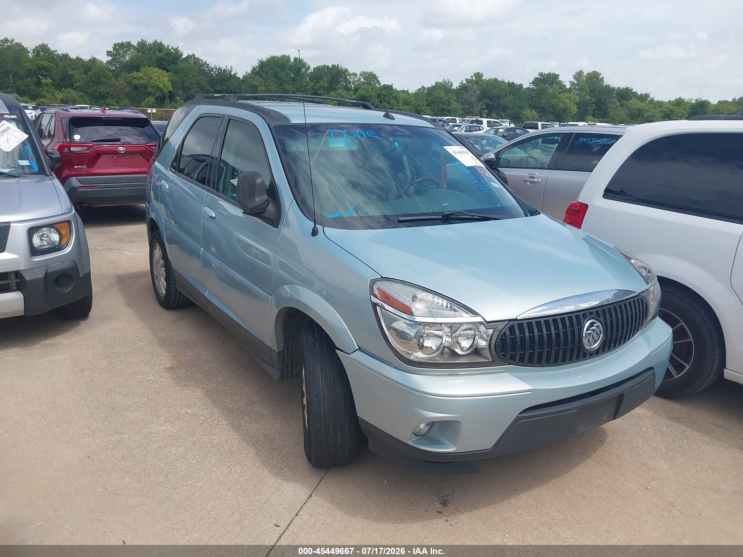 2006 Buick Rendezvous, VIN 3G5DA03L76S503215 — Normal wear