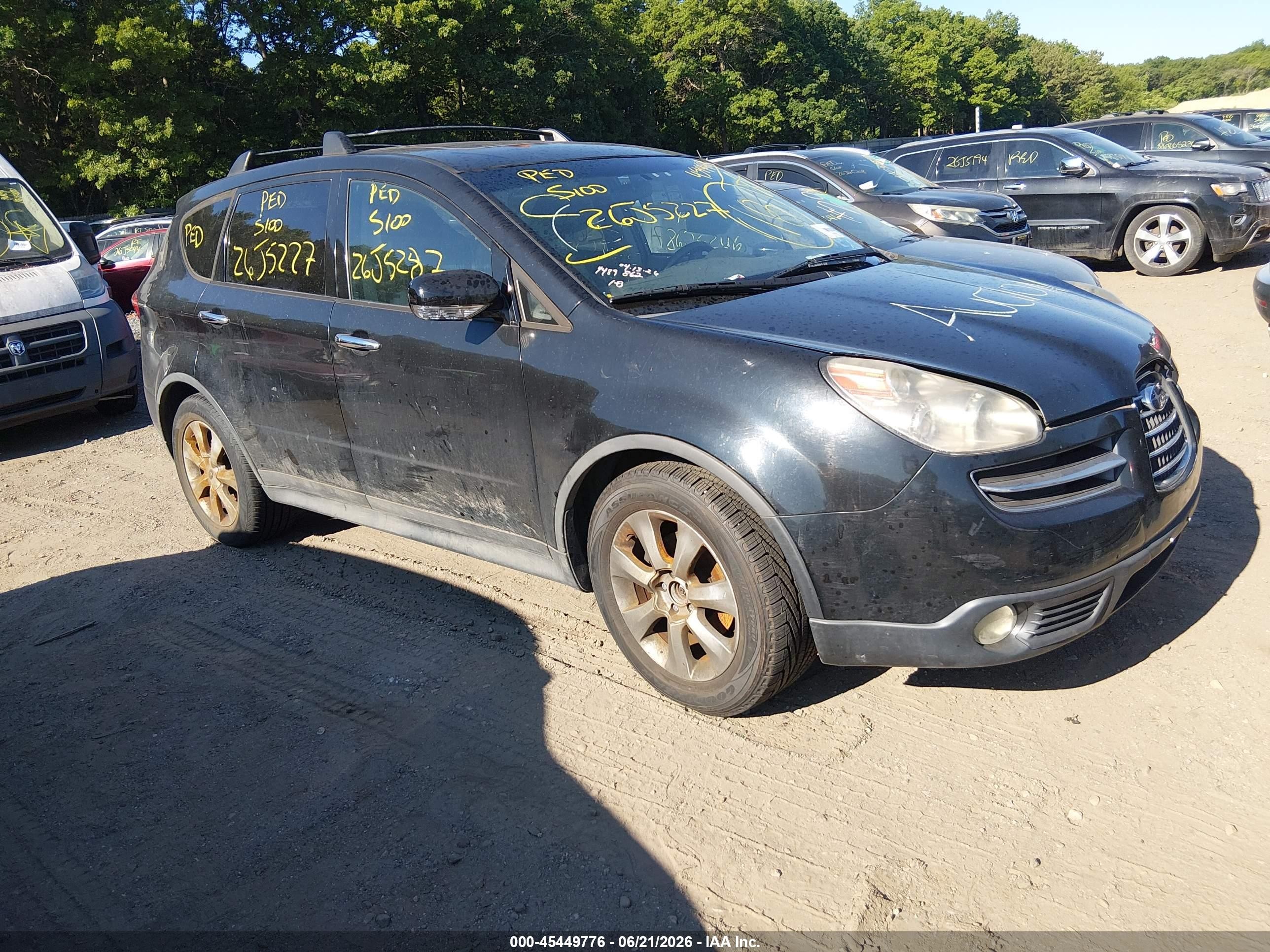 2006 Subaru Tribeca 7-Pass, VIN 4S4WX85C364405855 — Side