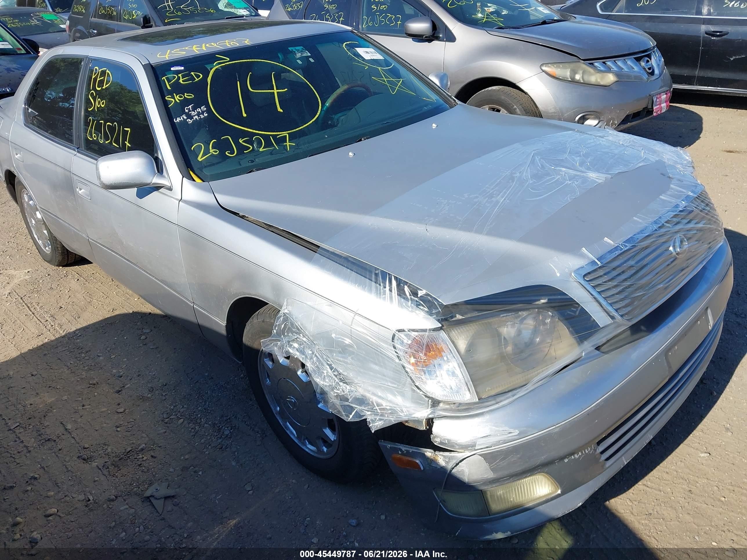 1999 Lexus LS 400, VIN JT8BH28F0X0162922 — All over