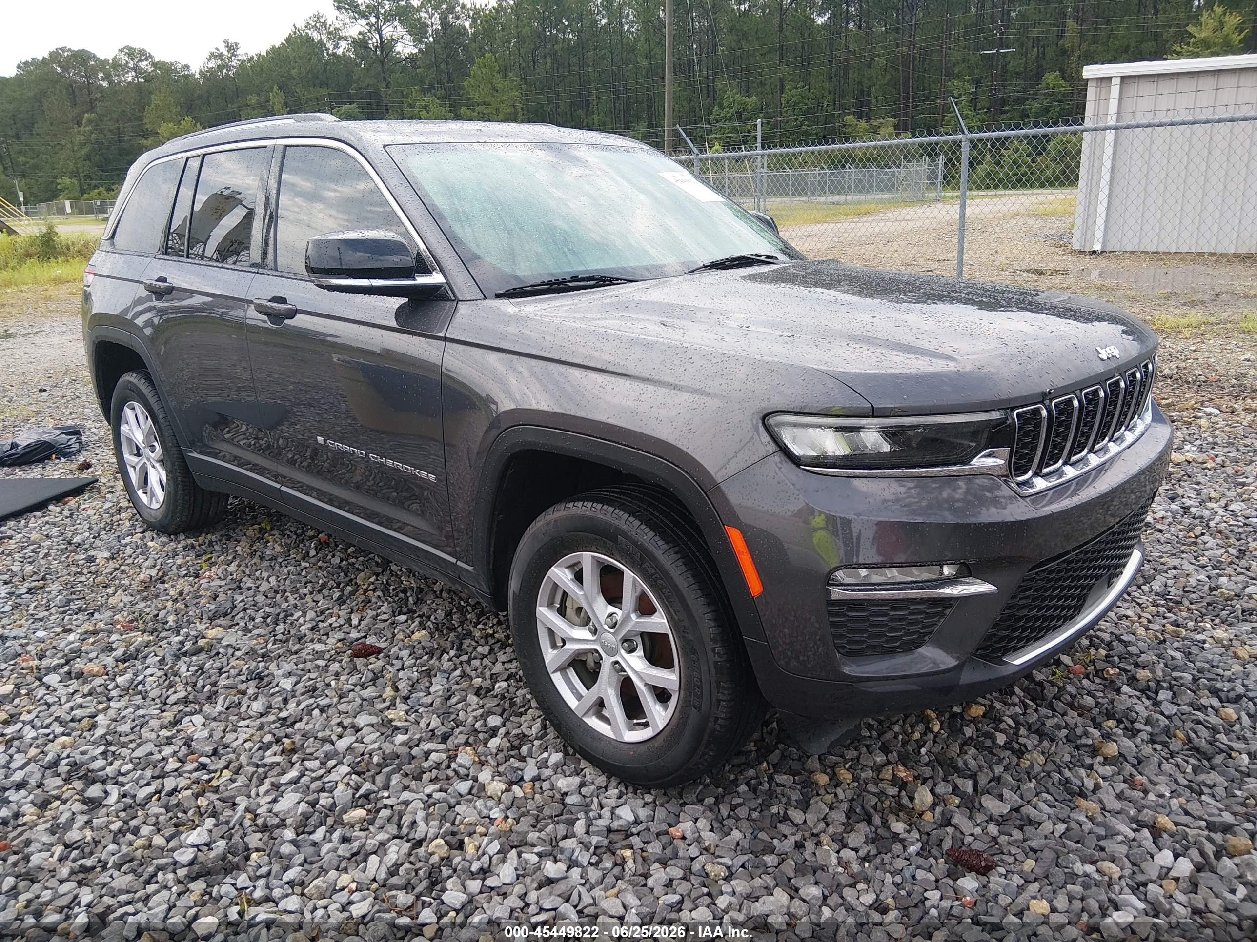 2022 Jeep Grand Cherokee Limited, VIN 1C4RJHBG8N8541139 — Water / flood