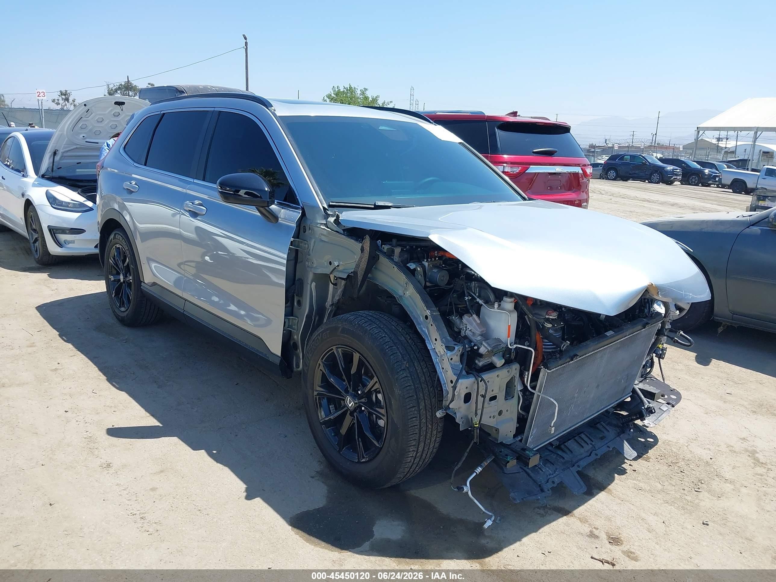 2024 Honda CR-V Sport-L, VIN 7FARS5H8XRE030568 — Front end