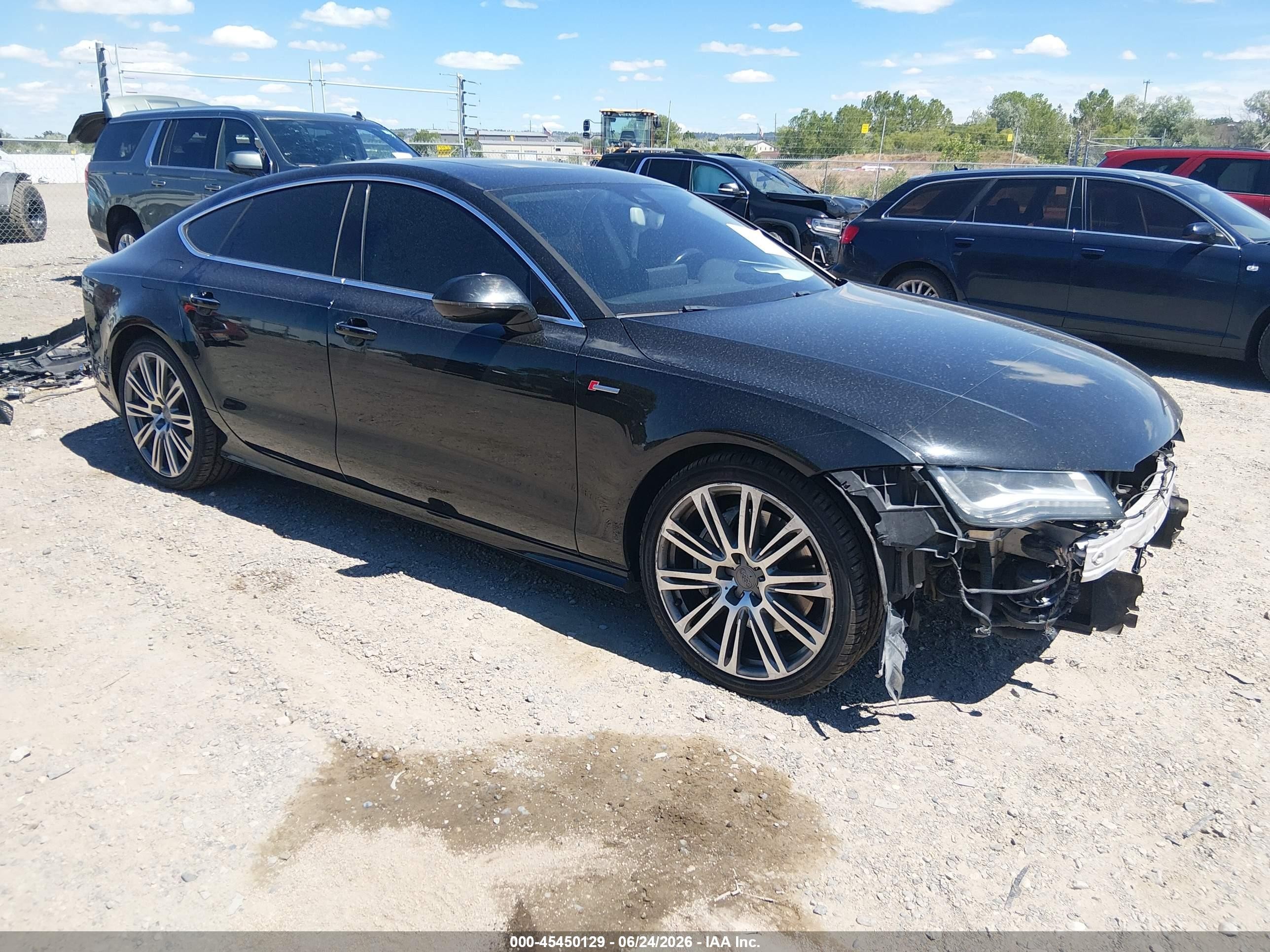 2012 Audi A7 Prestige, VIN WAU3GAFC8CN162771 — Front end