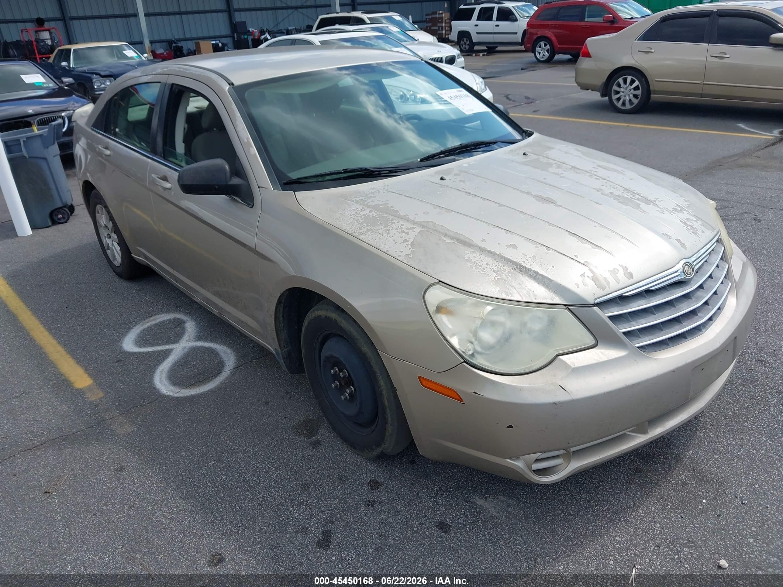 2008 Chrysler Sebring LX, VIN 1C3LC46J38N146150 — Normal wear