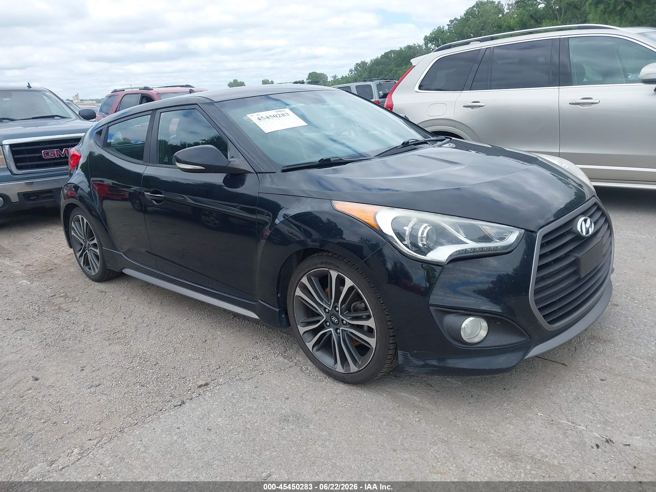 2016 Hyundai Veloster Turbo, VIN KMHTC6AE7GU276255 — Normal wear