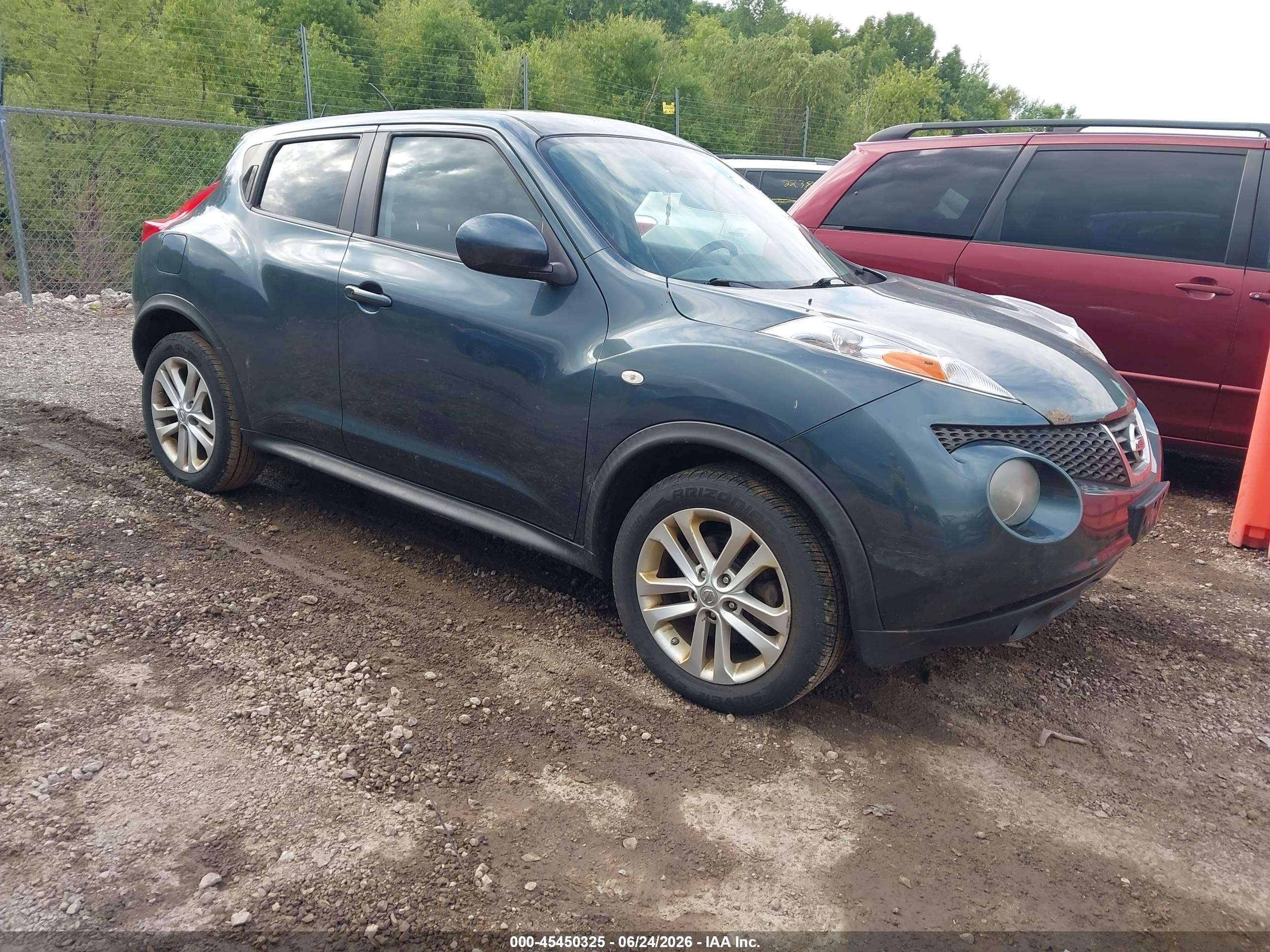 2013 Nissan Juke S, VIN JN8AF5MR6DT219823 — Hail