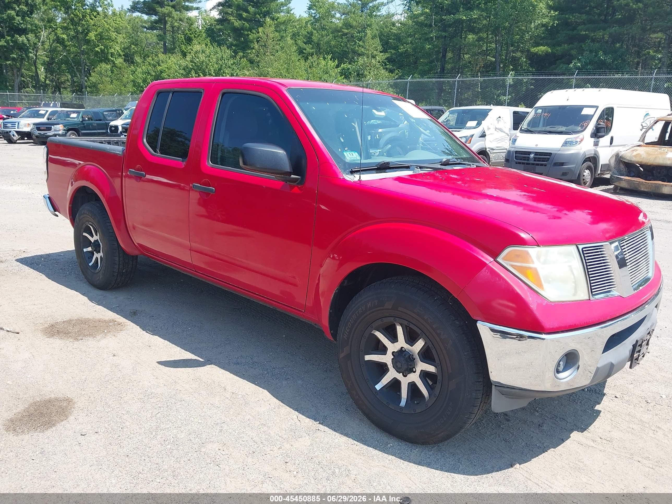 2008 Nissan Frontier SE, VIN 1N6AD07UX8C429879 — Normal wear