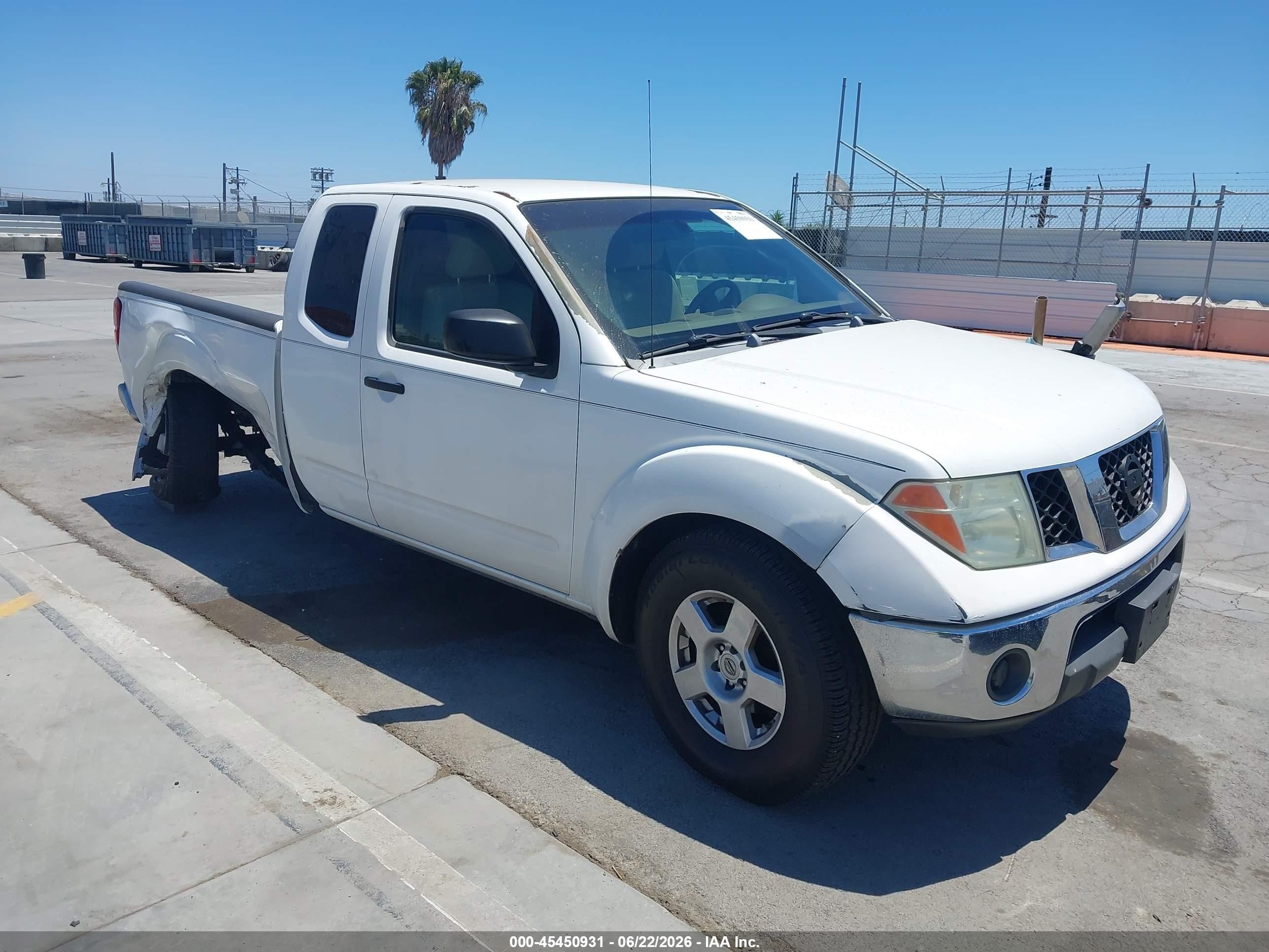 2005 Nissan Frontier SE, VIN 1N6AD06U55C404384 — Rear end