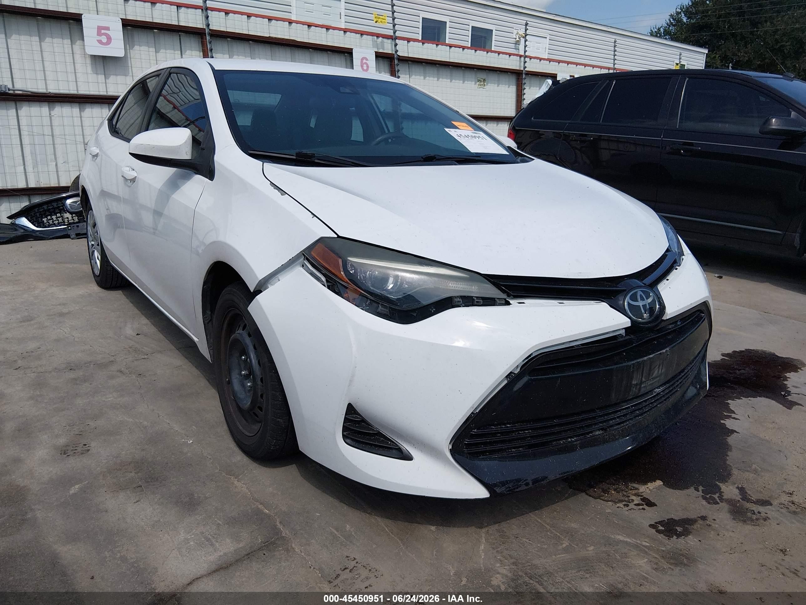 2017 Toyota Corolla LE, VIN 5YFBURHE7HP720320 — Undercarriage