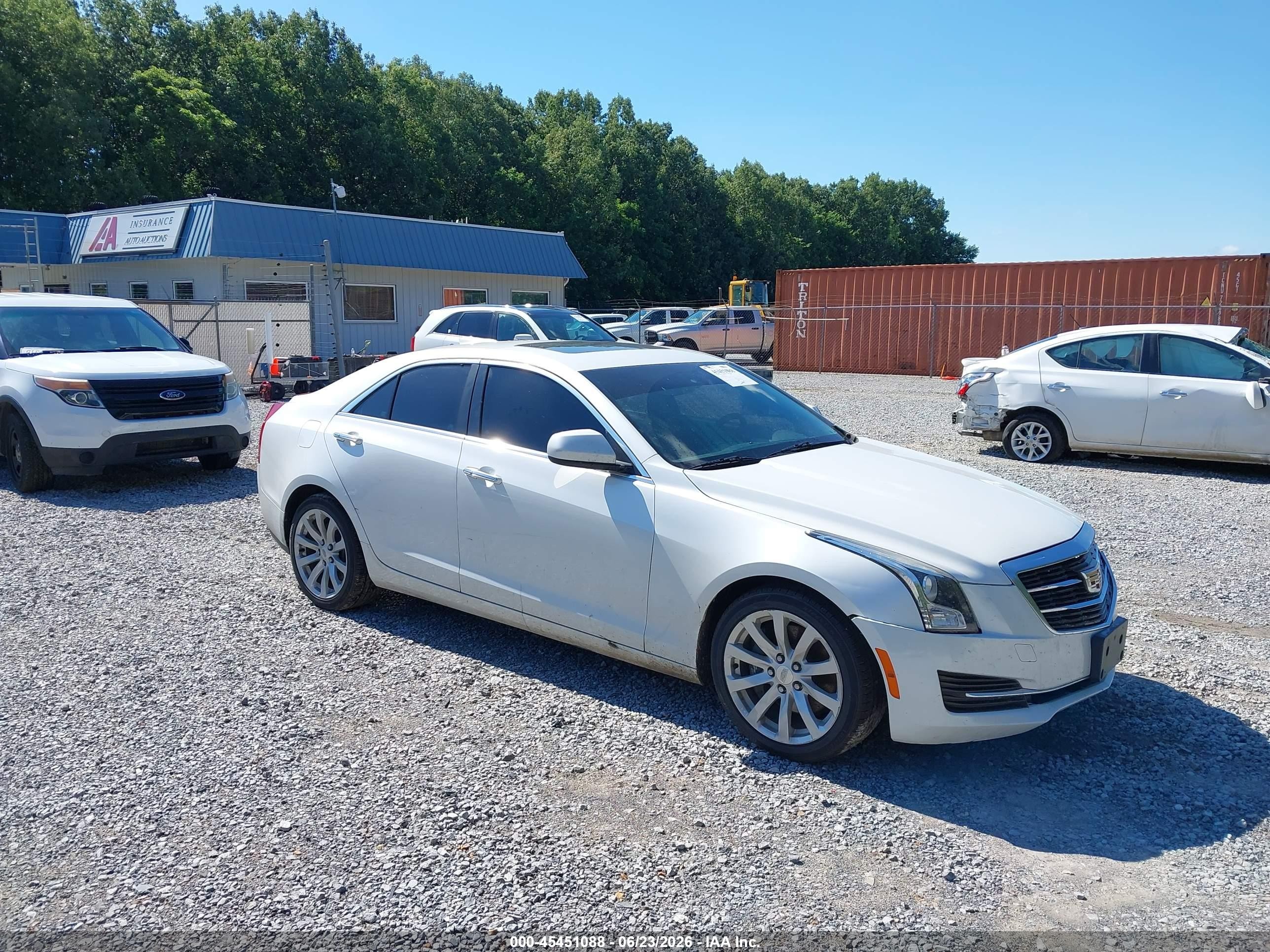 2017 Cadillac ATS RWD, VIN 1G6AA5RX6H0178864 — Front end