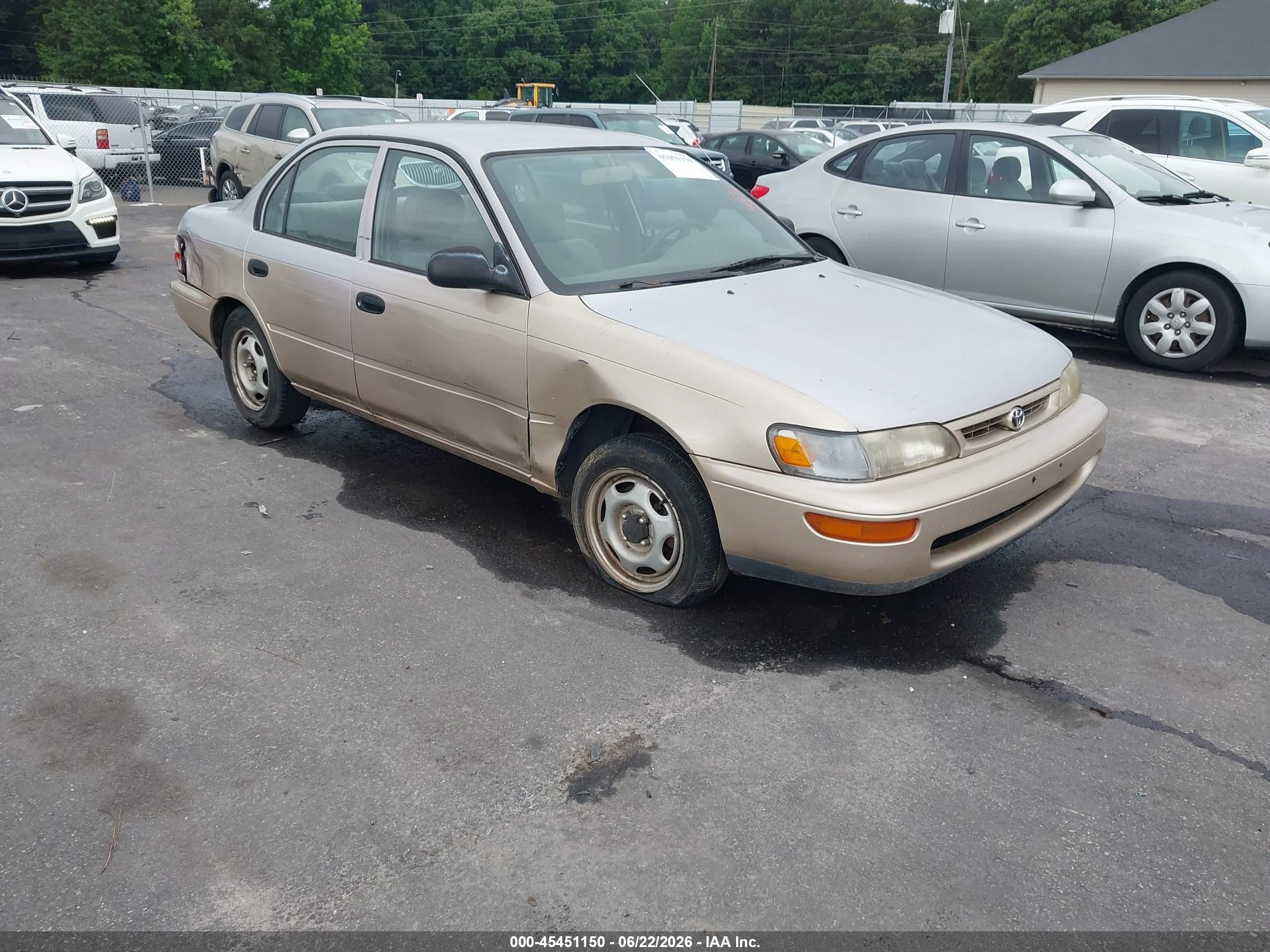1996 Toyota Corolla, VIN 1NXBA02E9TZ365722 — Обычный износ