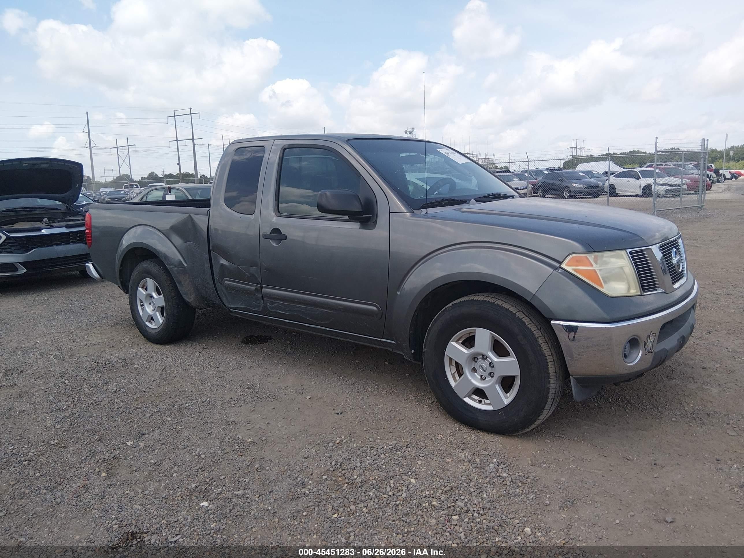 2007 Nissan Frontier SE, VIN 1N6AD06U57C427098 — Normal wear